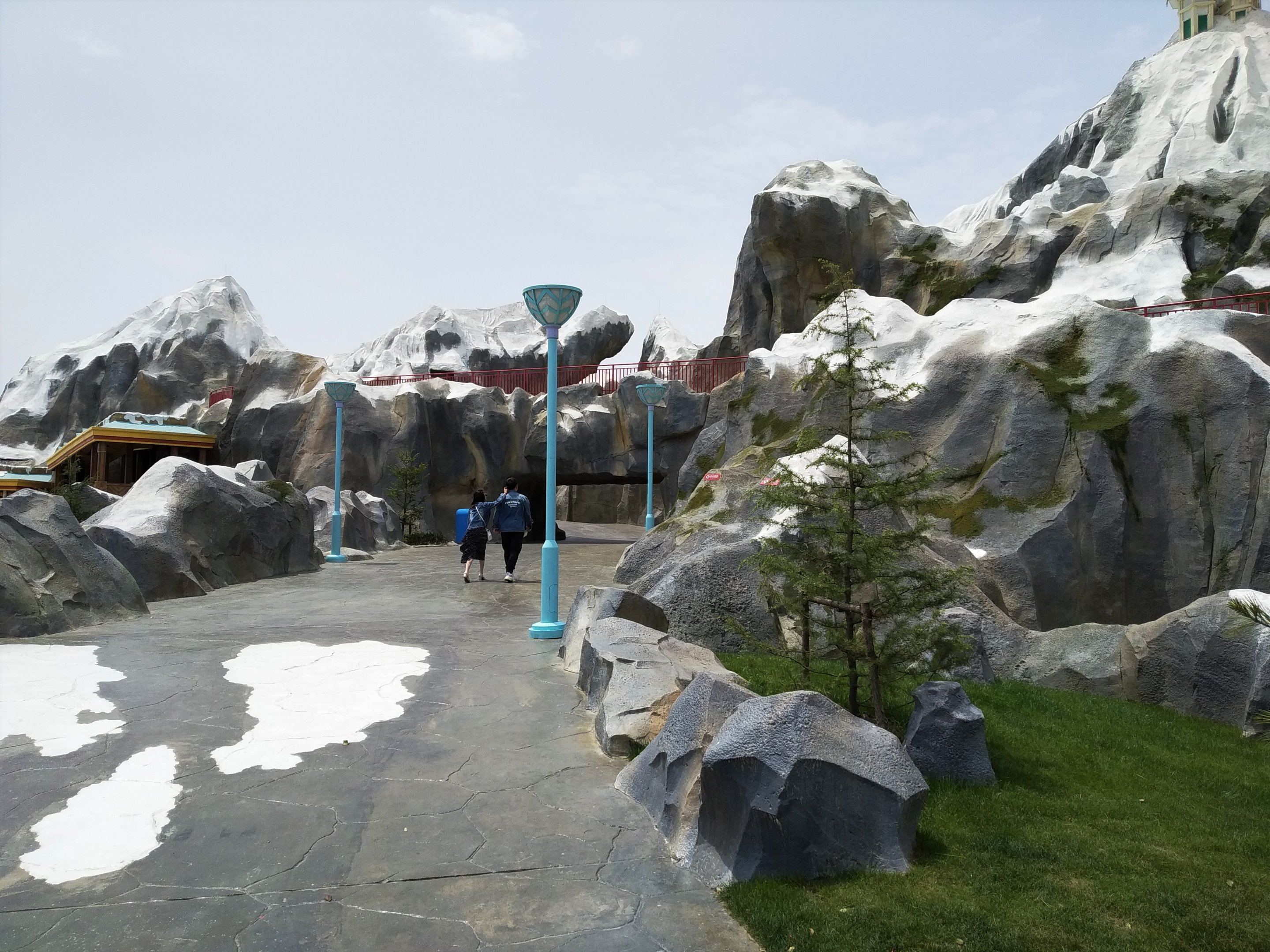 Approach to Arctic Hall