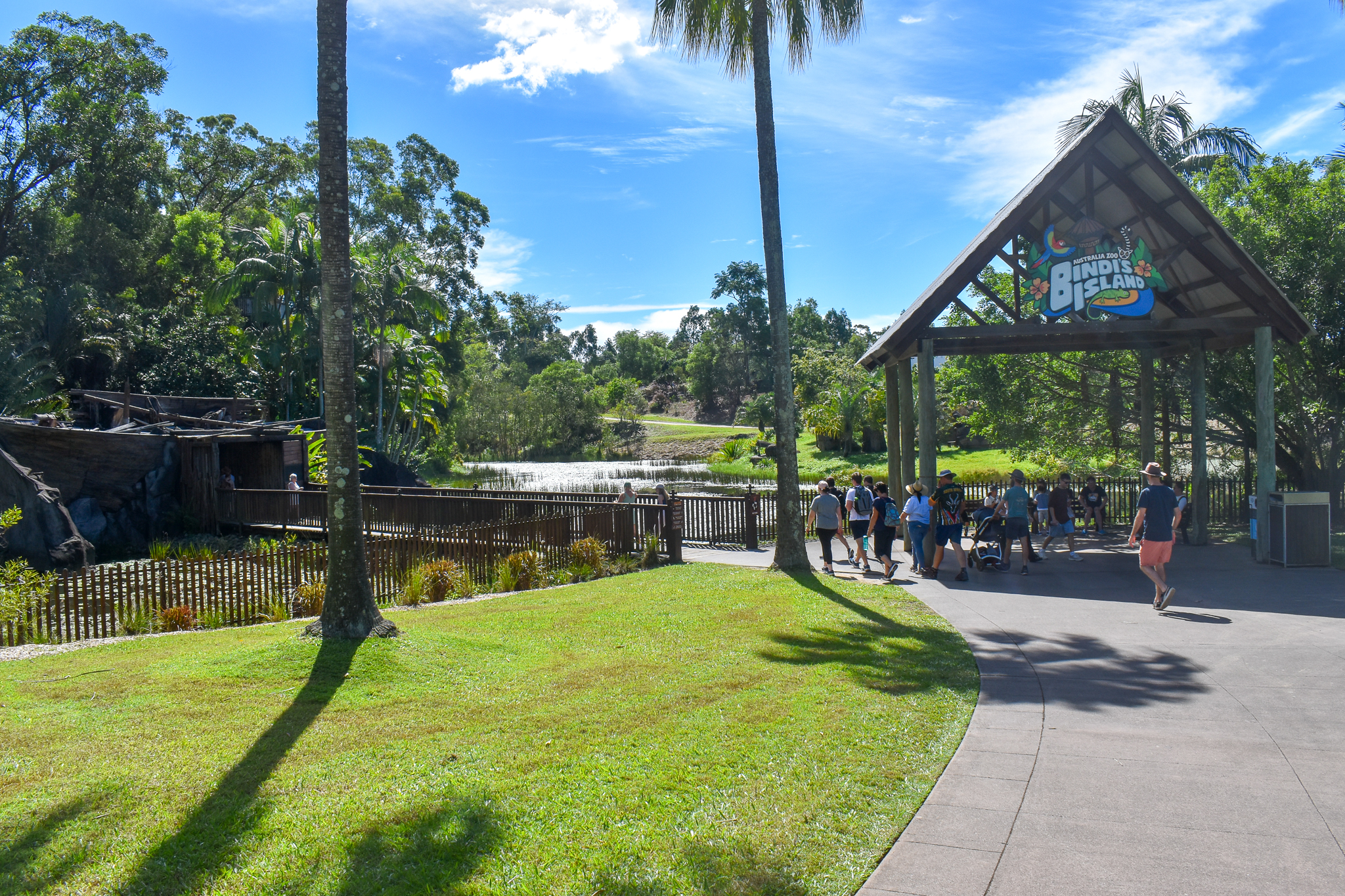Approaching Bindi's Island