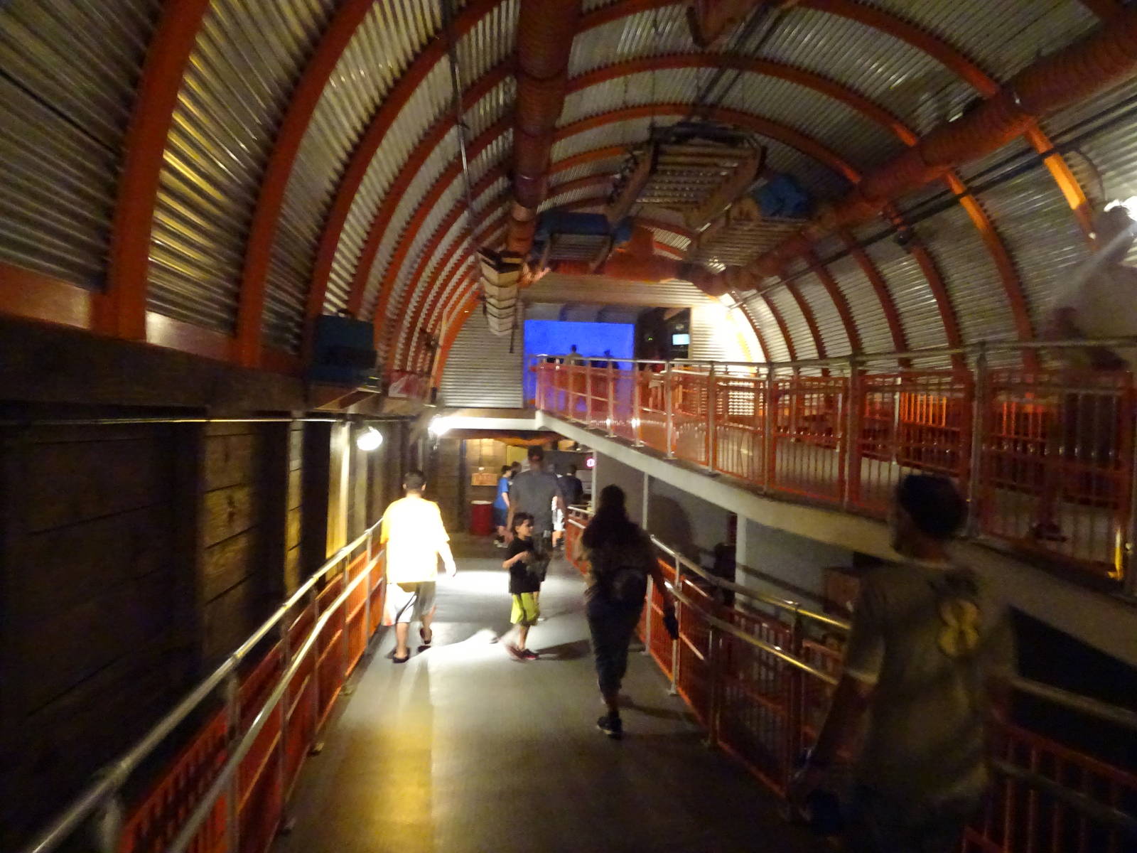 Approaching the Underwater Viewing Areas of Wild Arctic at SeaWorld Orlando