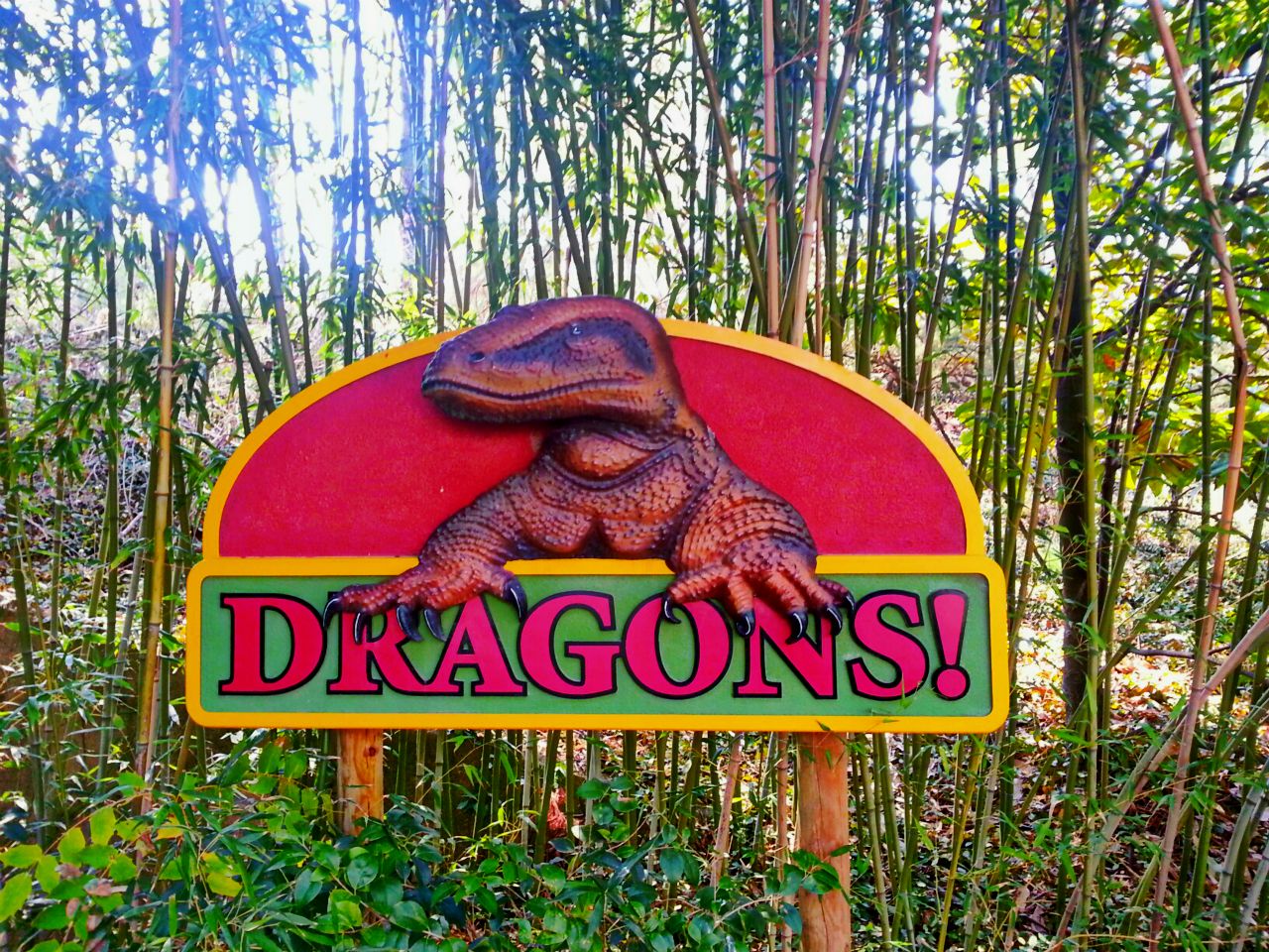 Apr. 2013 - Dragons! Entrance Sign
