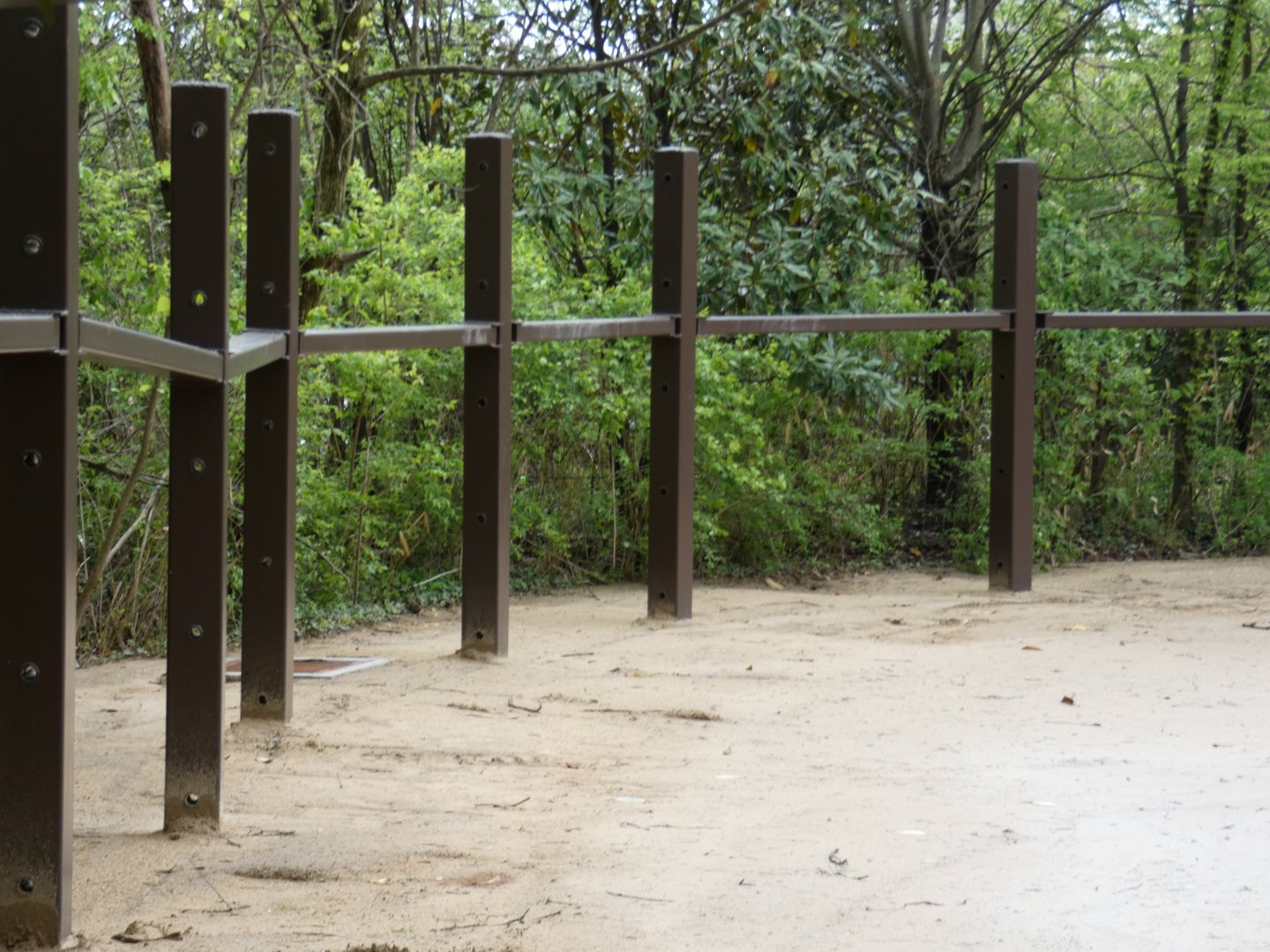 Apr. 2019 - Elephant Reserve - Cow Yard - New Bar Fencing