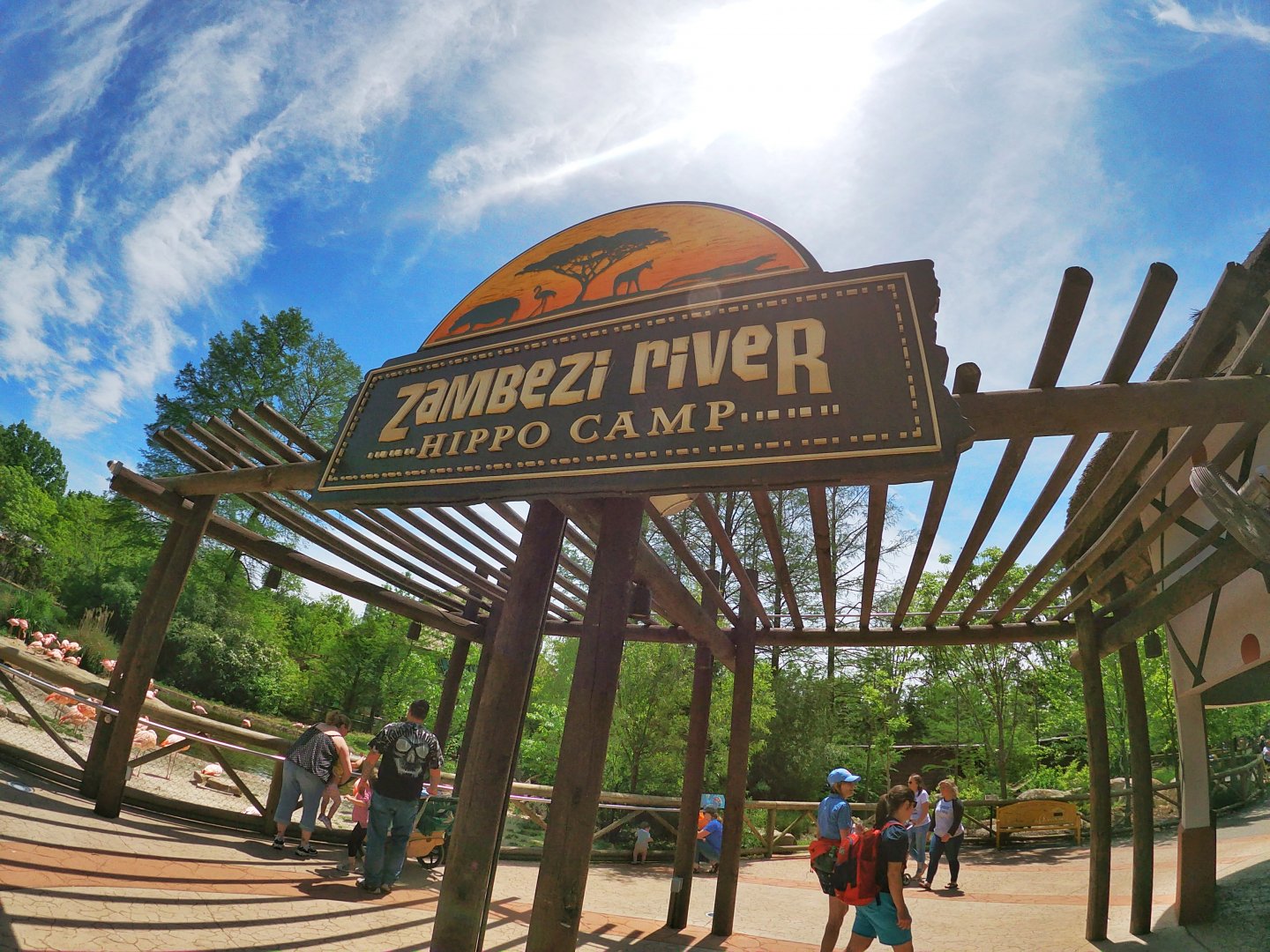 Apr. 2019 - Zambezi River Hippo Camp Entrance