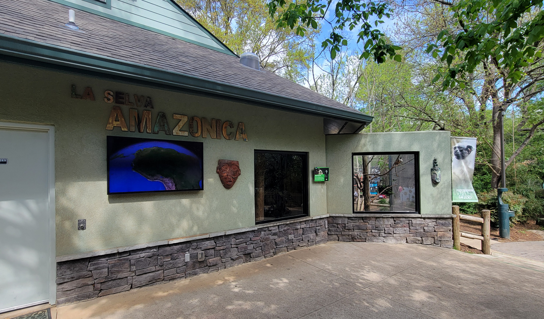 Apr. 2025 - Corcovado Jungle - La Selva Amazonica - Pied Tamarin Indoor & Outdoor Exhibits (1 of 2)