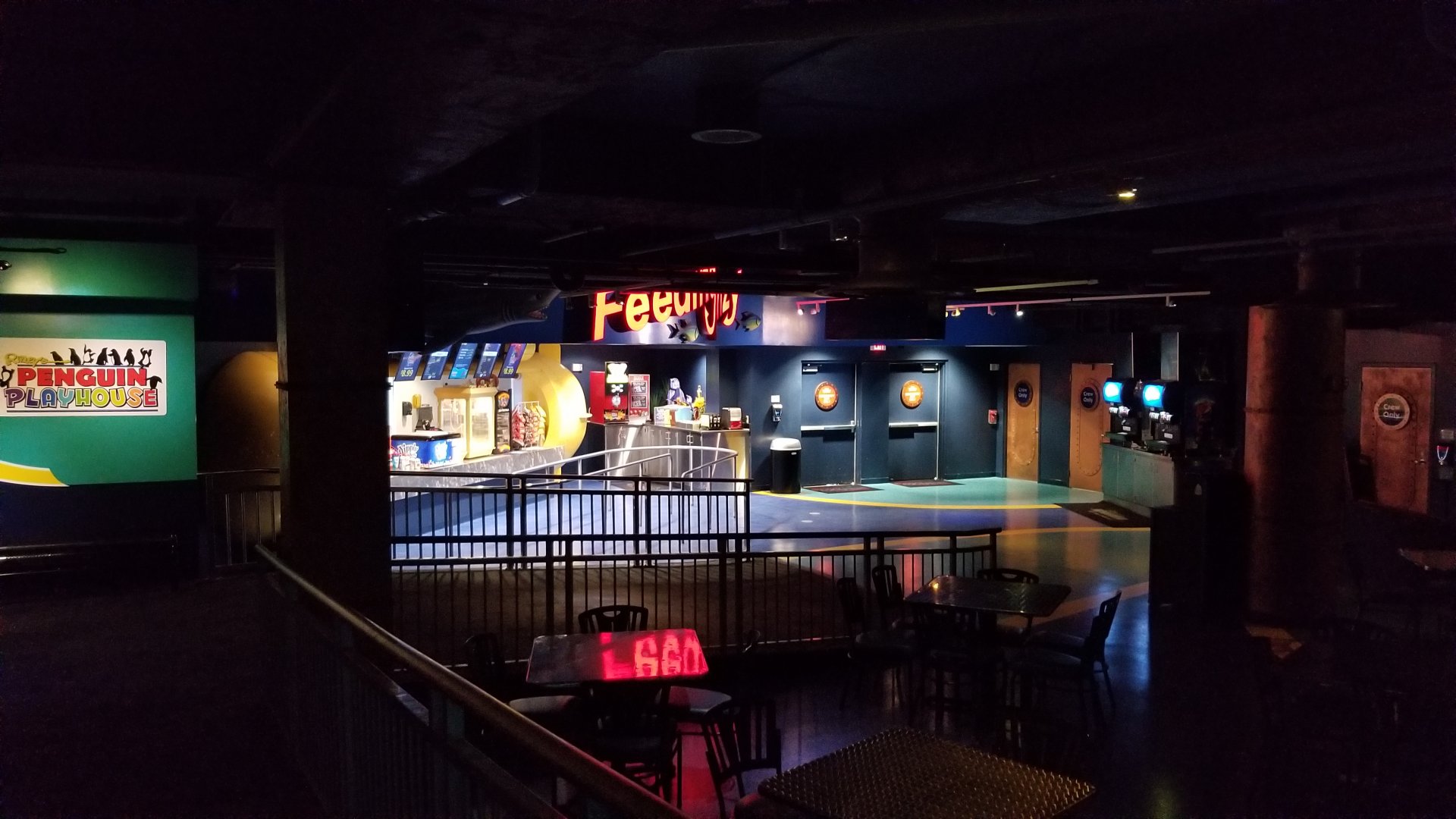 Aq of the Smokies - Food area