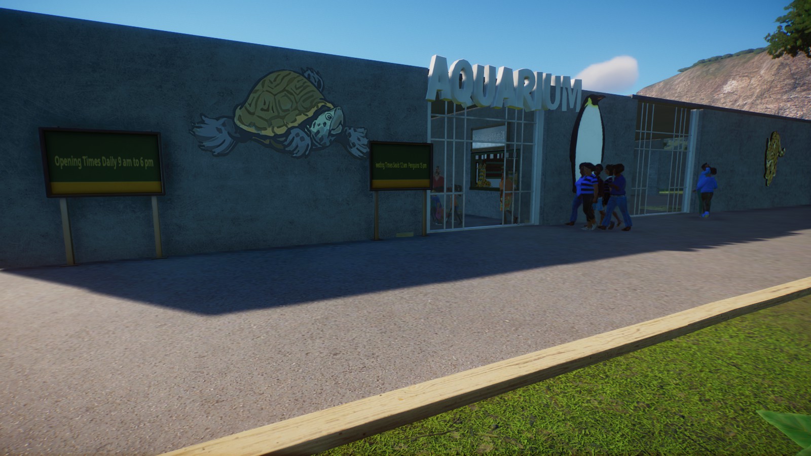 Aqua Zoo Entrance Building