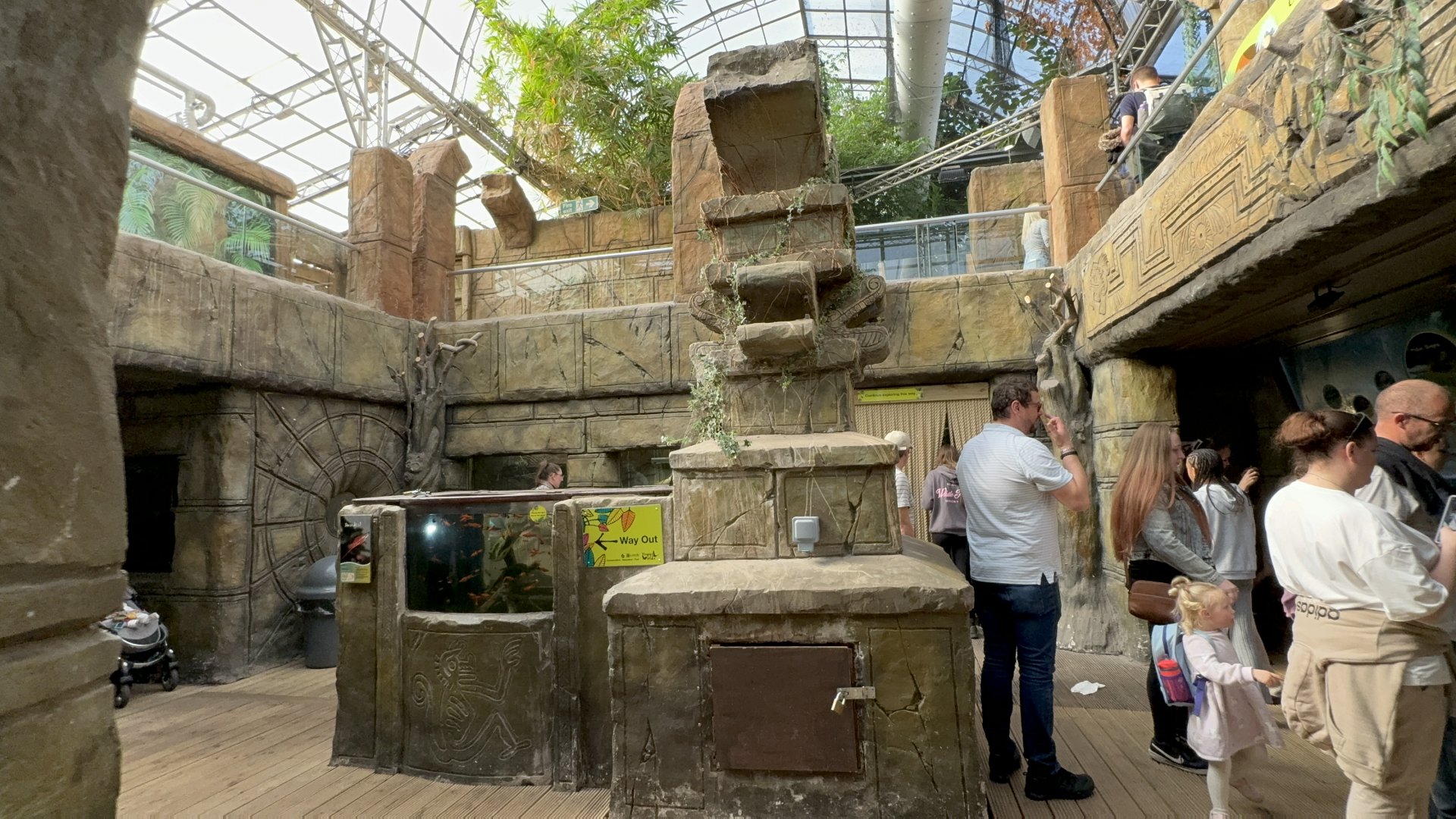 Aquarium at Tropical World (October 2024)