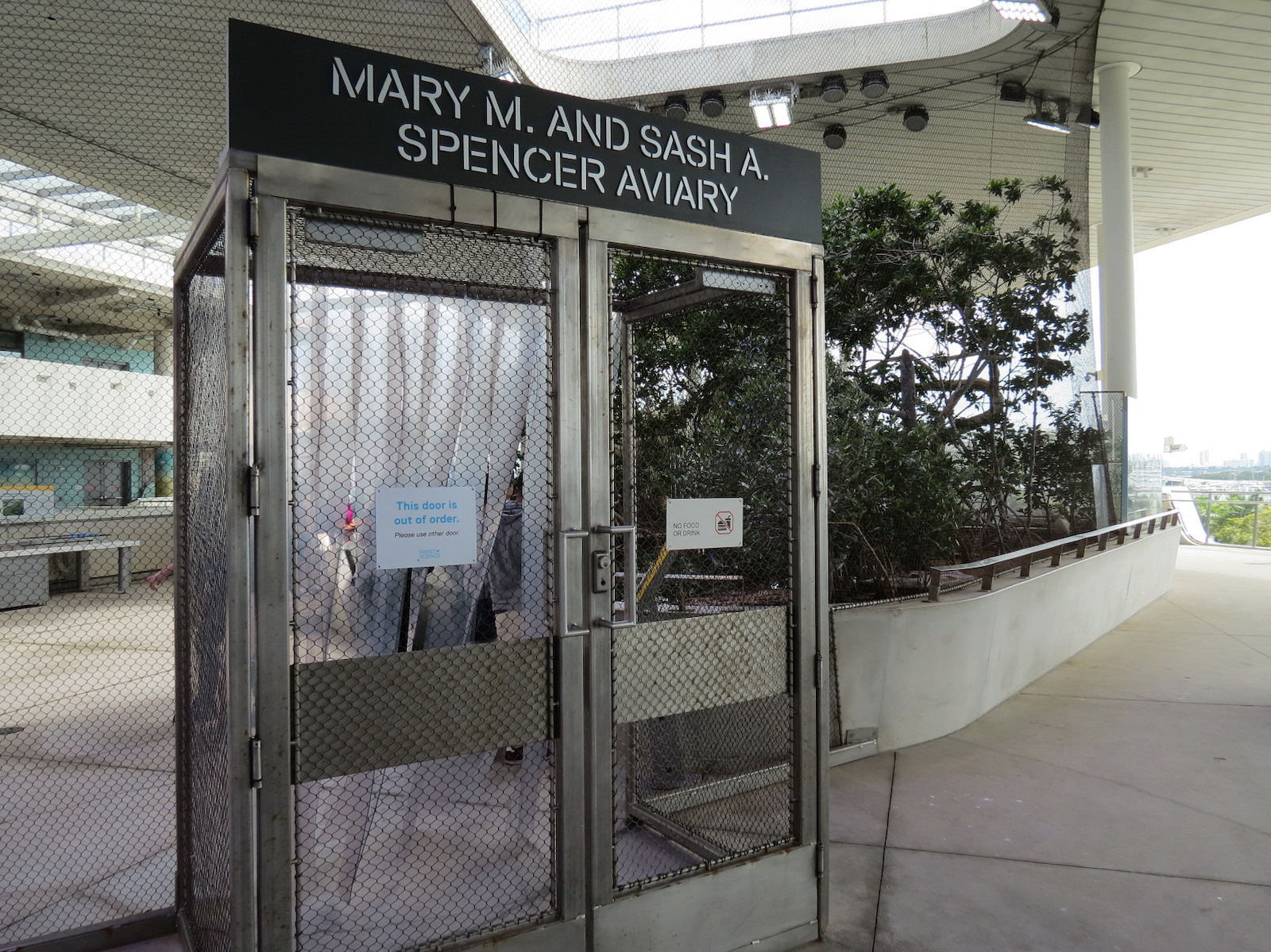 Aquarium - Aviary Entrance