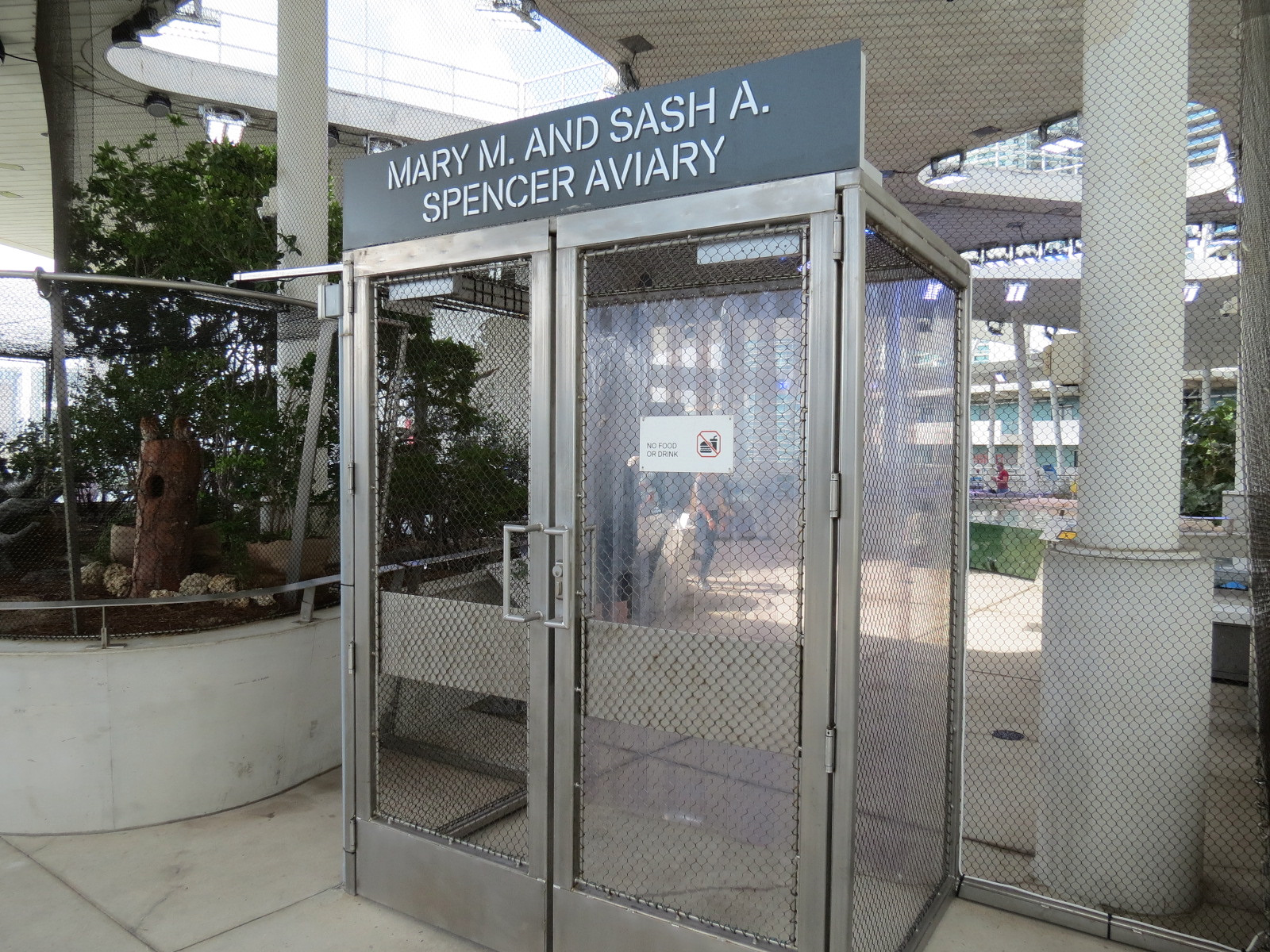 Aquarium - Aviary Entrance