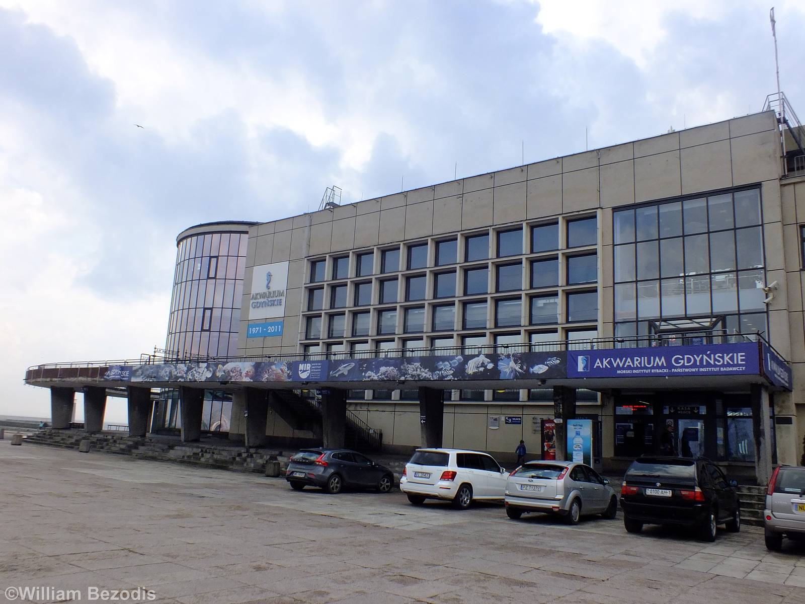 Aquarium Building from the Outside (entrance area) - Gdynia Aquarium