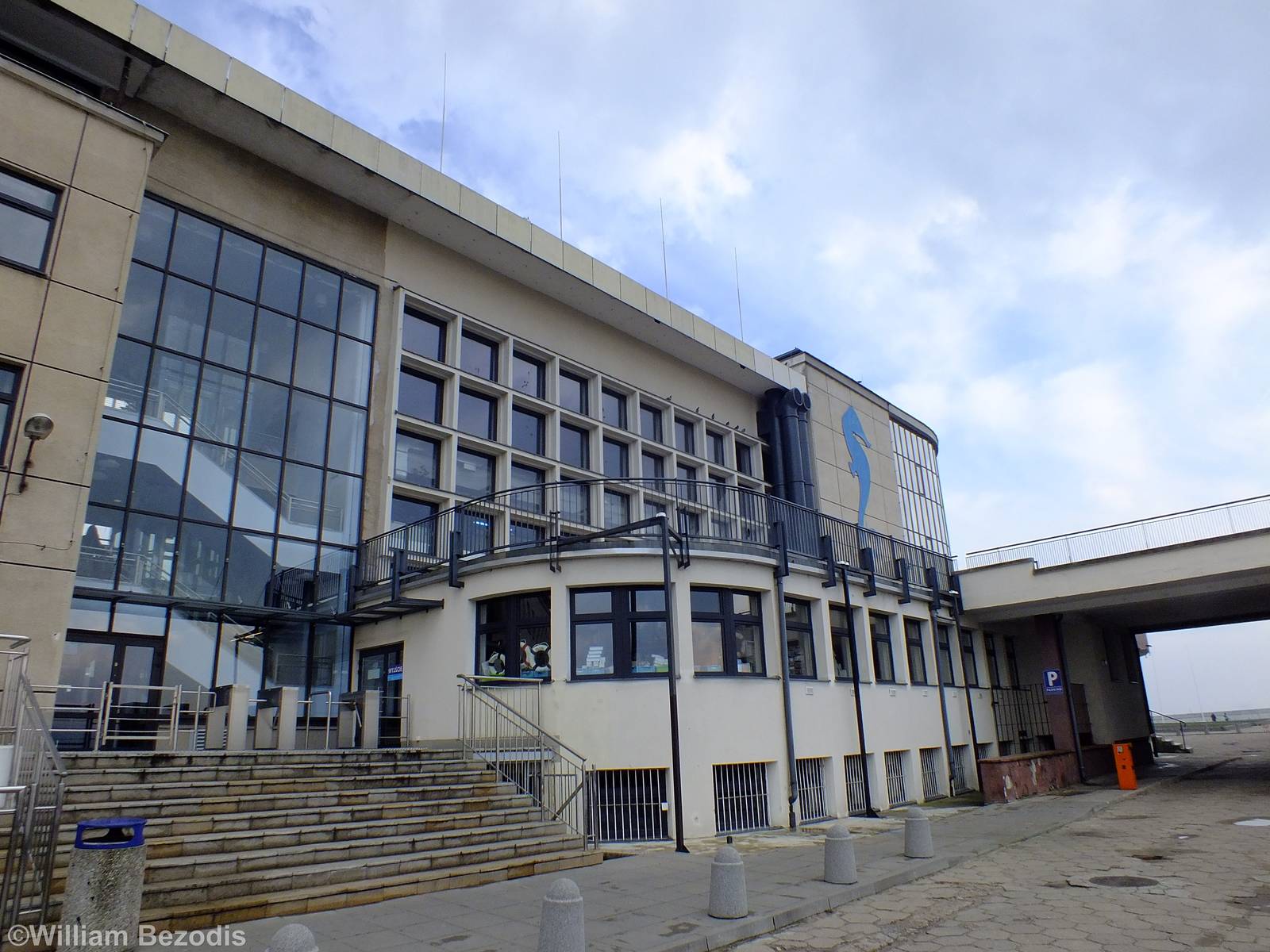 Aquarium Building from the Outside (exit area) - Gdynia Aquarium