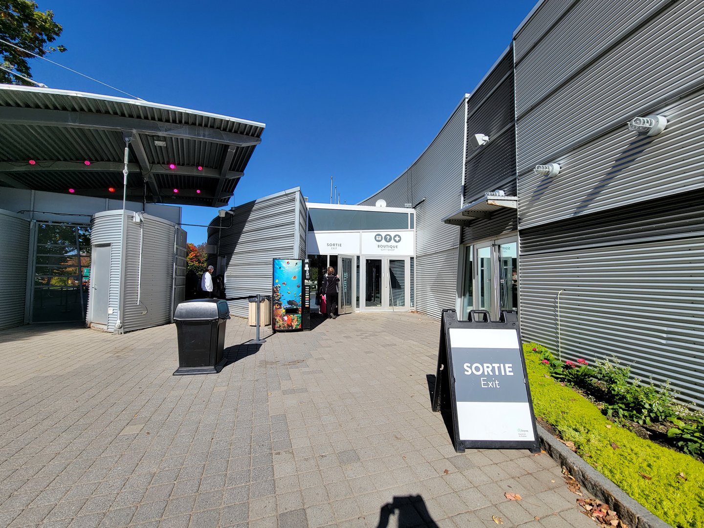 Aquarium du Quebec - Exit