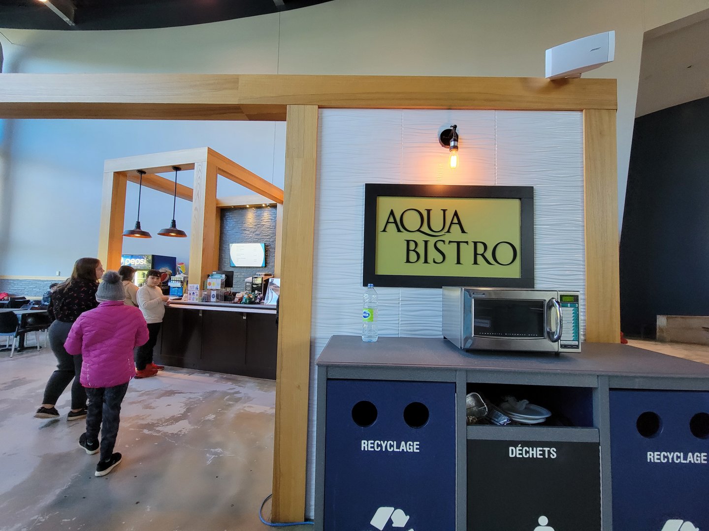 Aquarium du Quebec - Pavillon des eaux douces et salées, Aqua Bistro