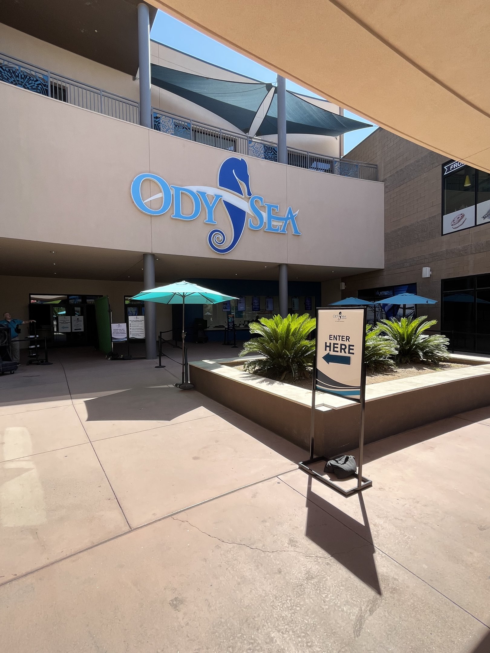 Aquarium Entrance Area