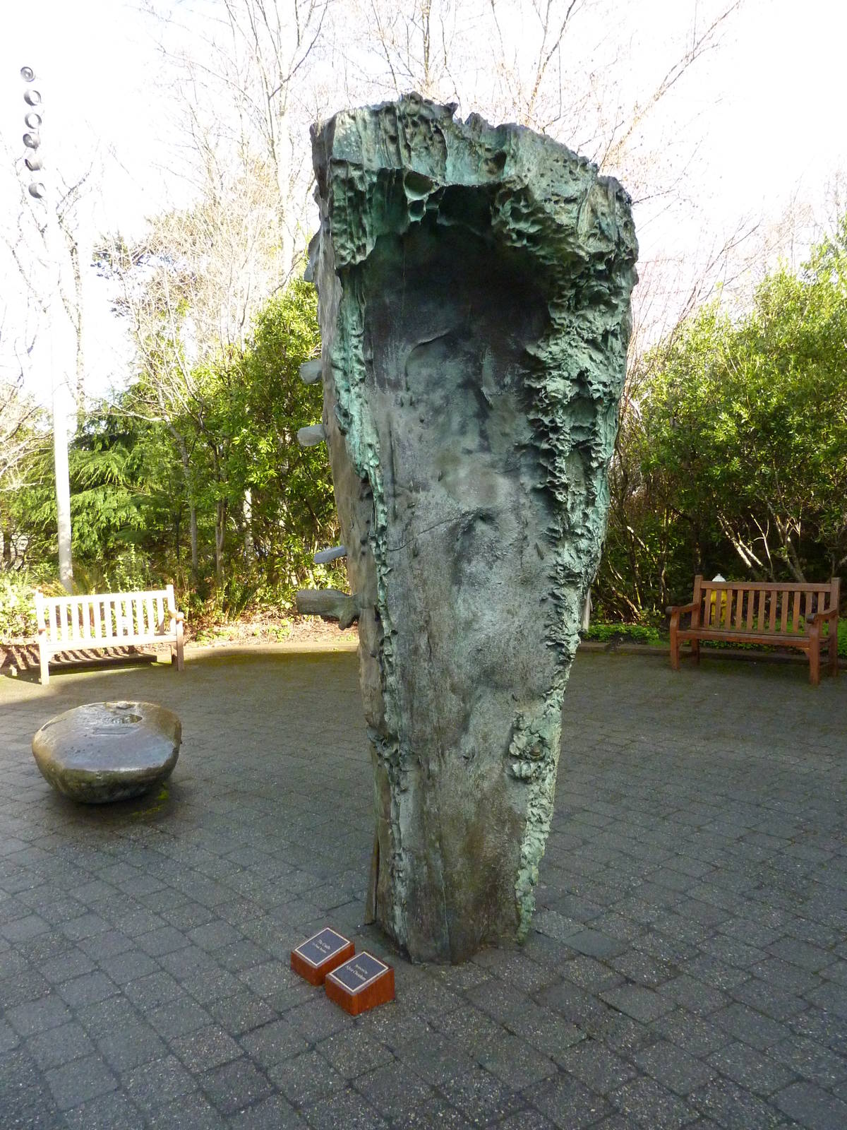 Aquarium Entrance - Barnacle Statue