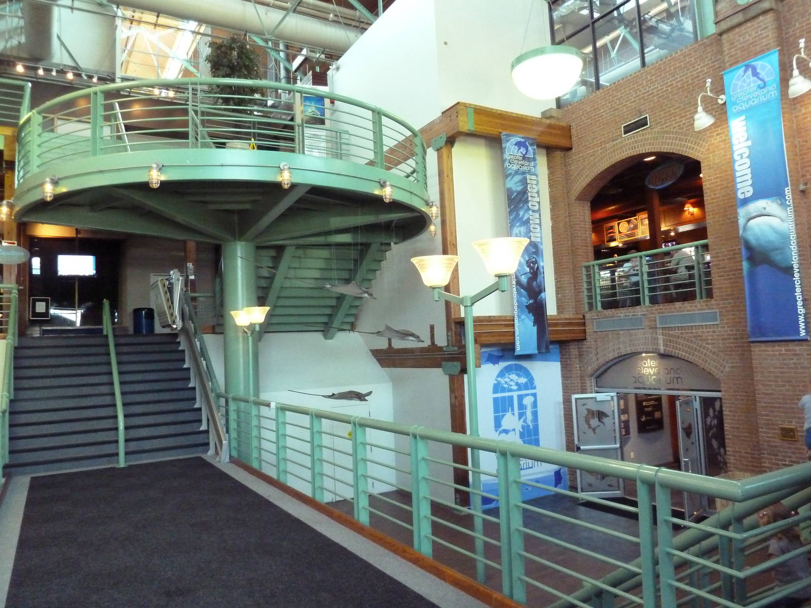 Aquarium Entrance - Bottom Right Corner