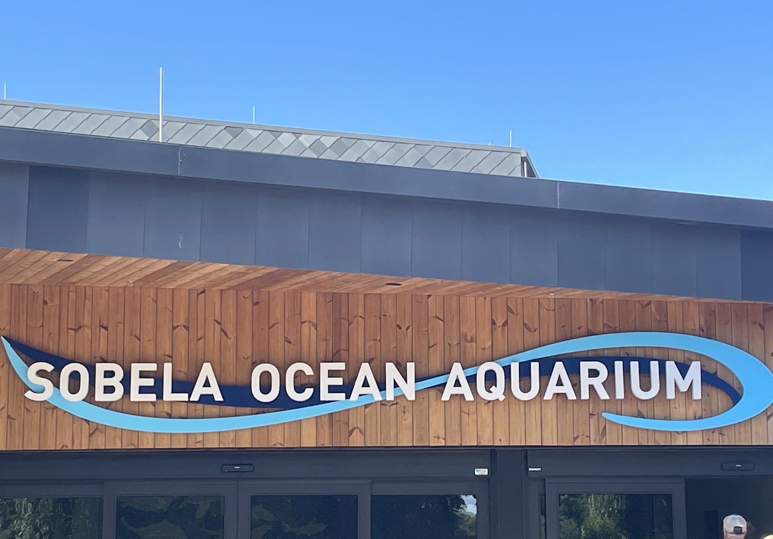 Aquarium Entrance Sign
