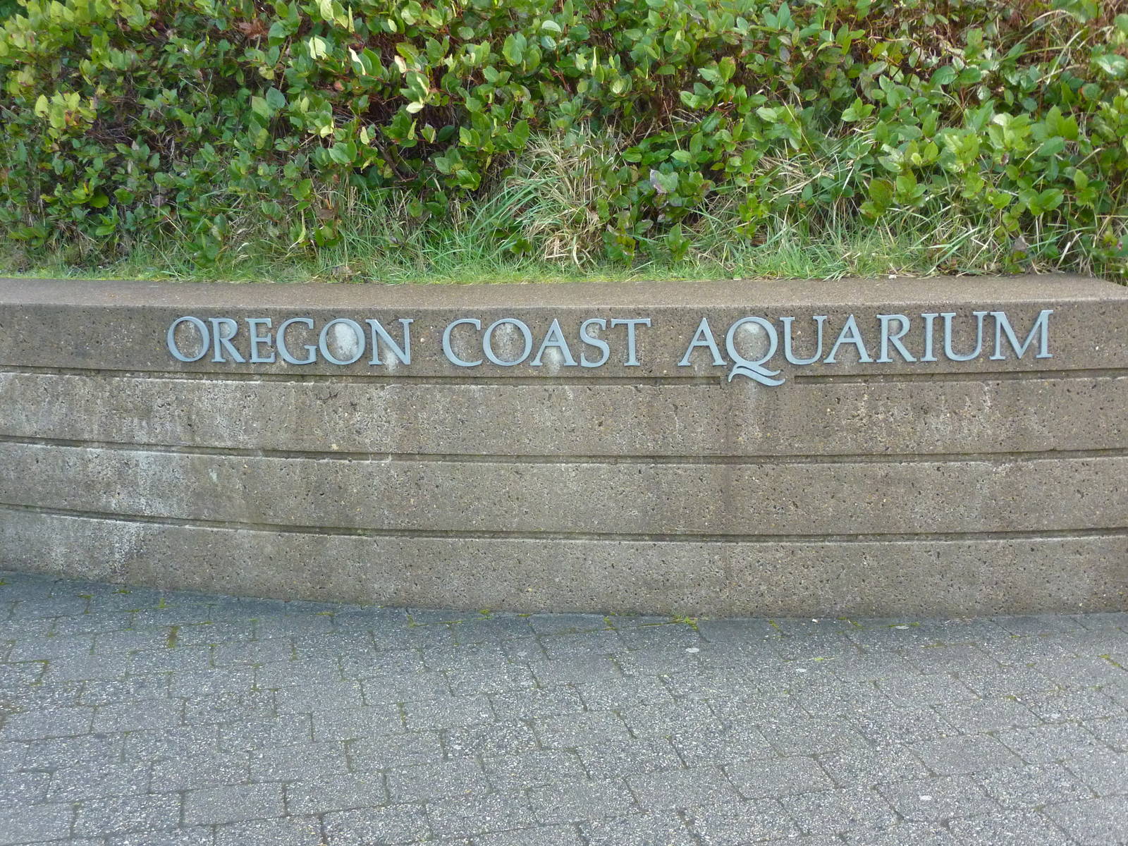 Aquarium Entrance Sign