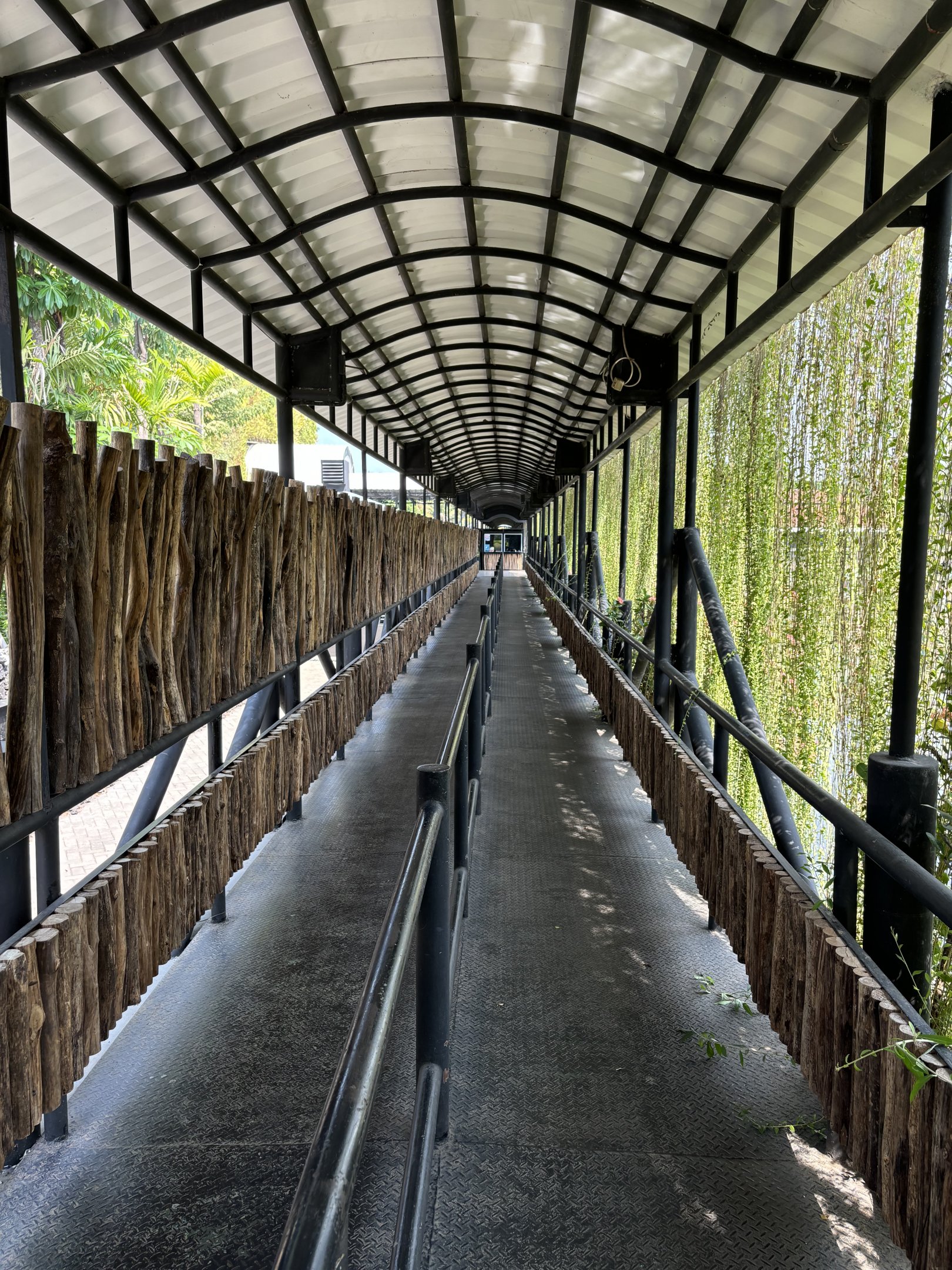 Aquarium Entrance Walkway