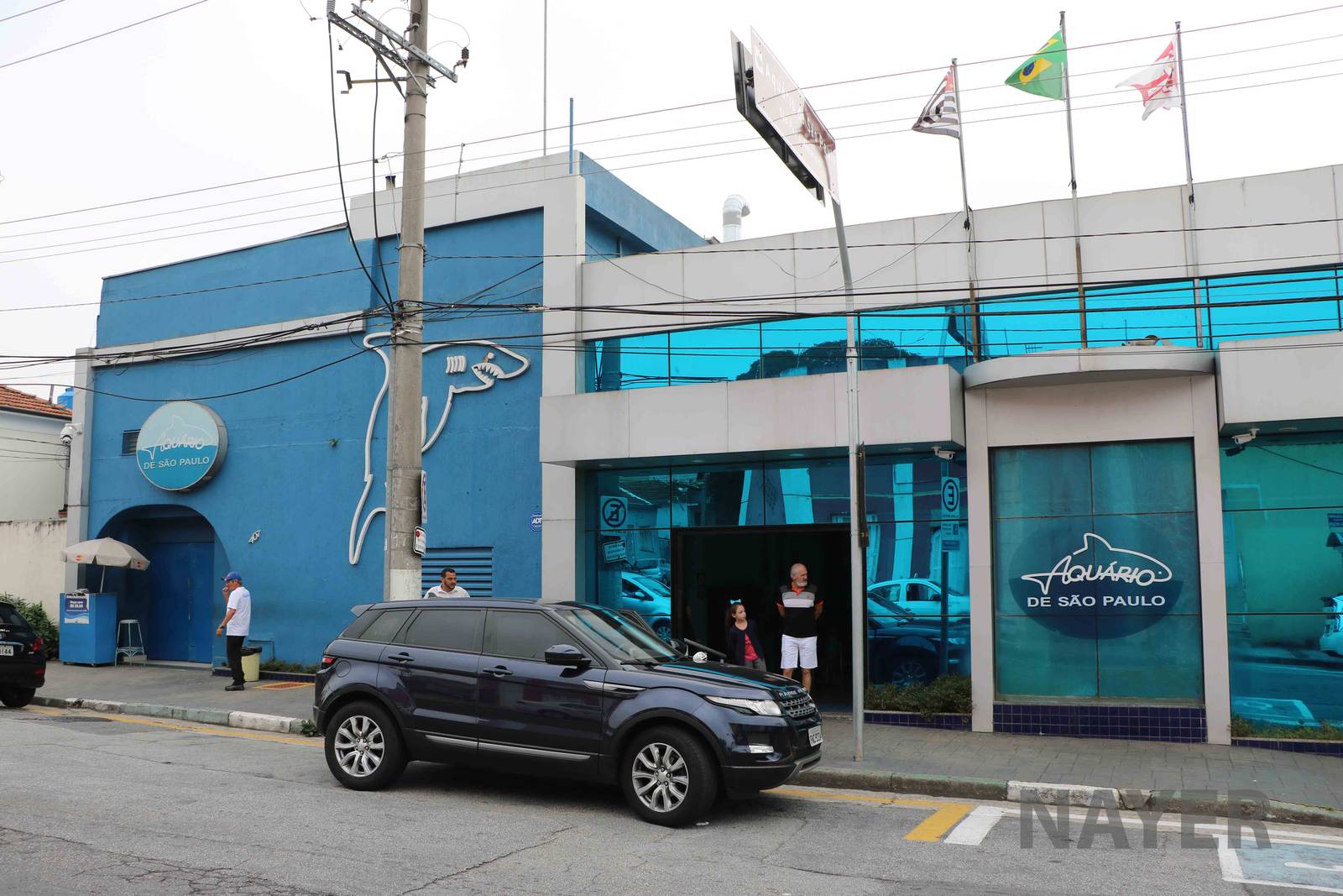 Aquarium exterior, April 2016