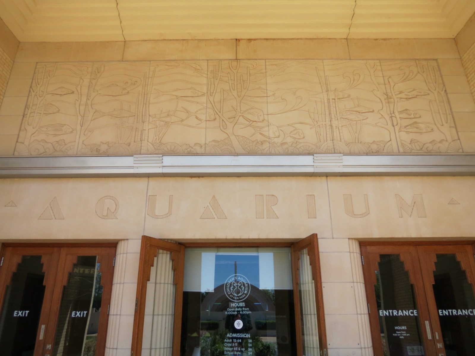 Aquarium Exterior Entrance