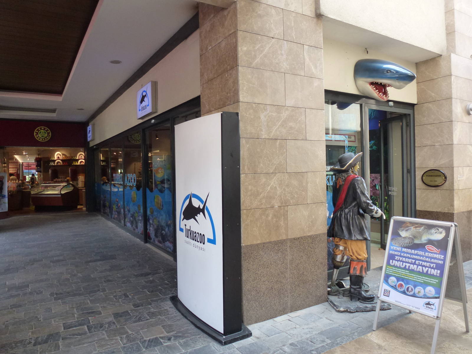 Aquarium exterior, June 2013.