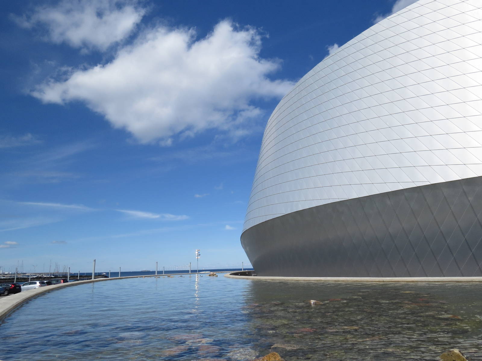 Aquarium exterior, June 2015.