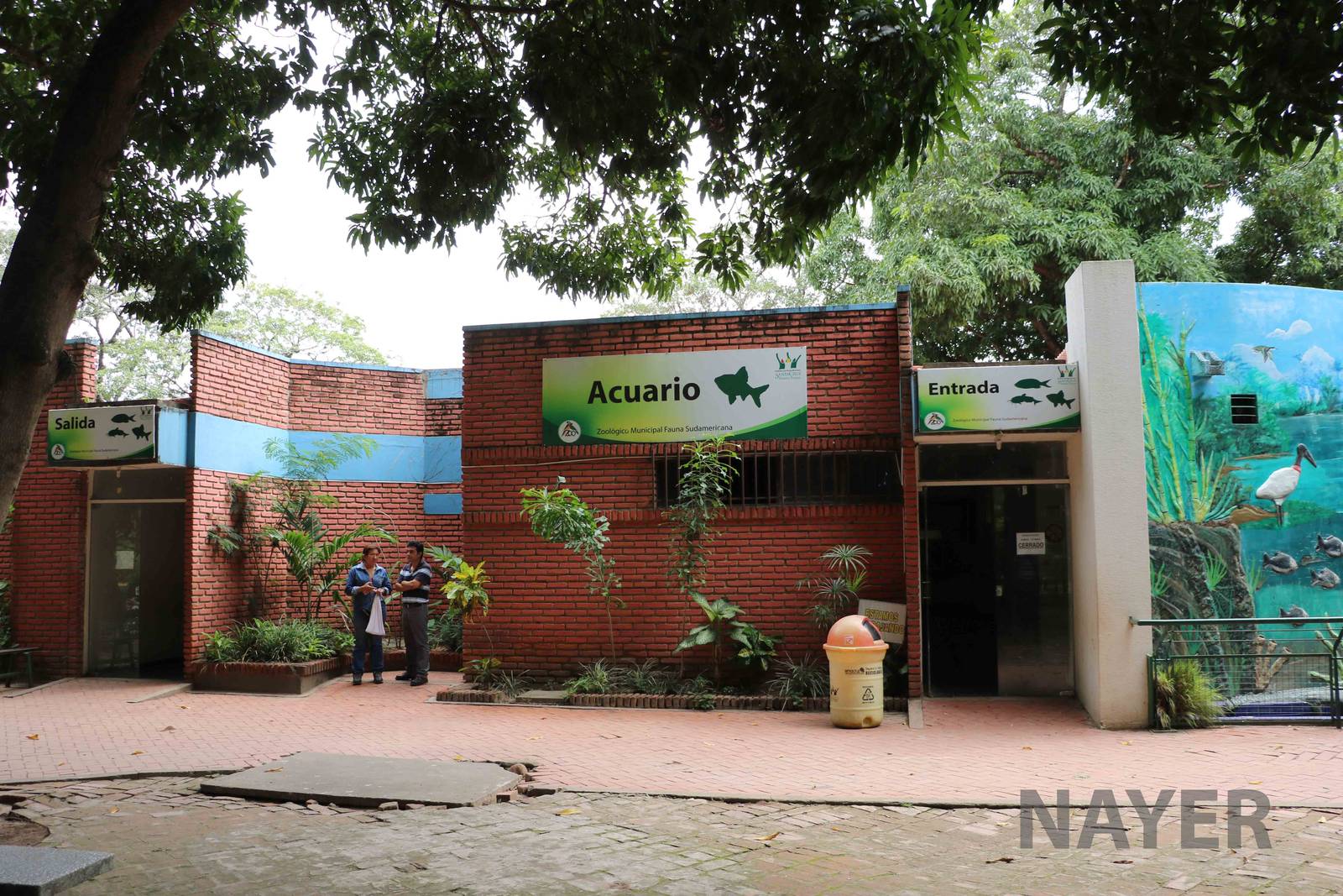 Aquarium exterior, March 2016