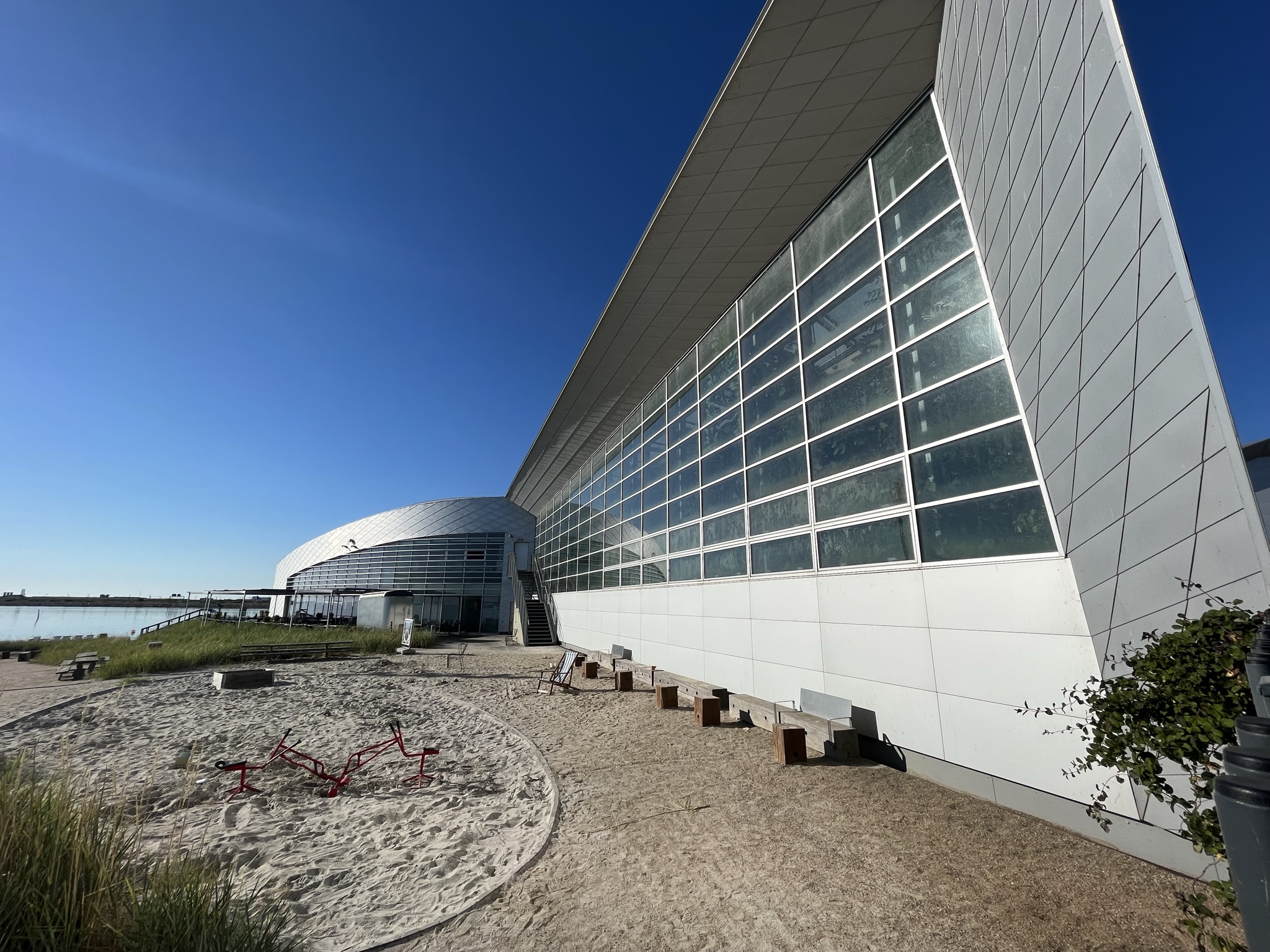 Aquarium Exterior - rear view