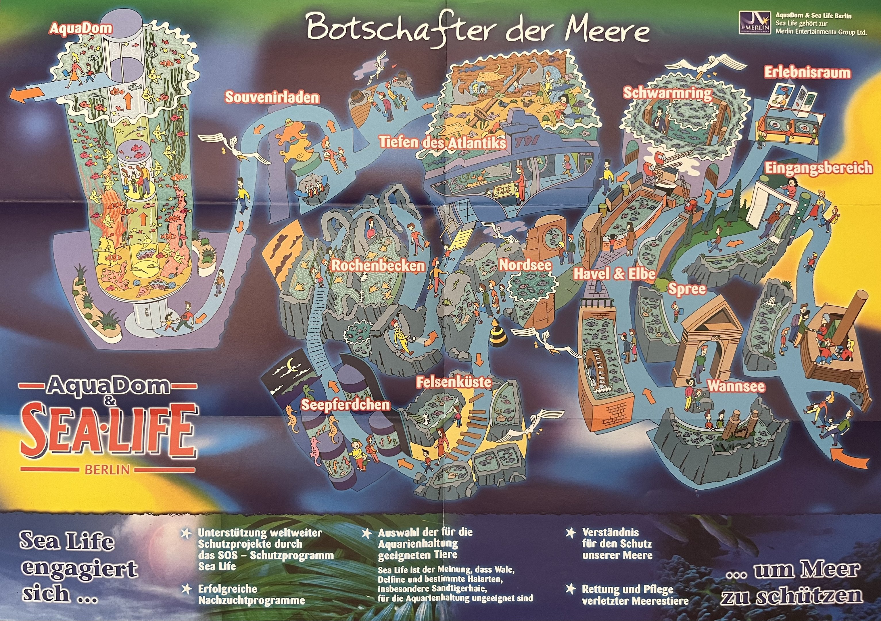 Aquarium Map - 2003