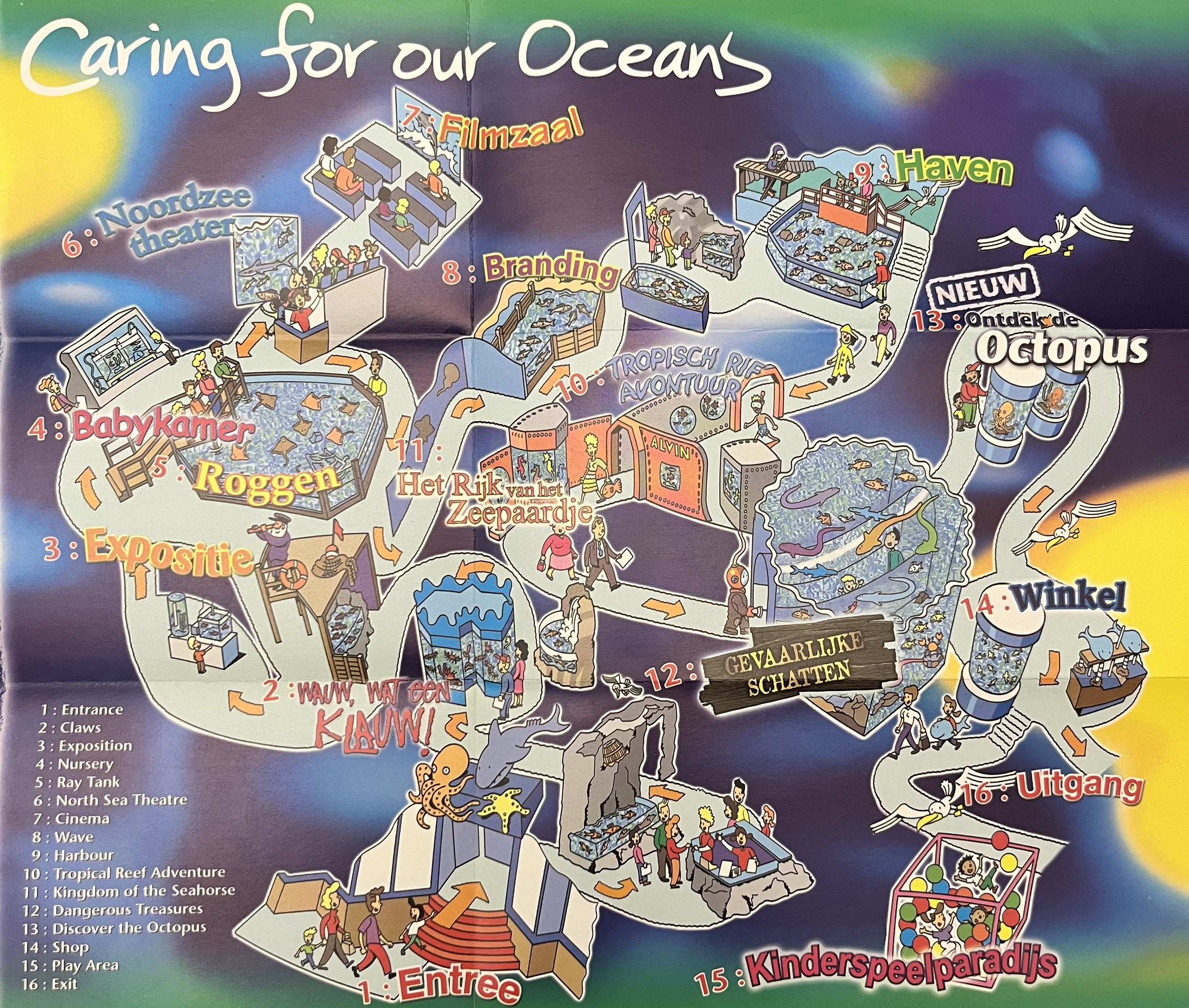 Aquarium Map - 2003