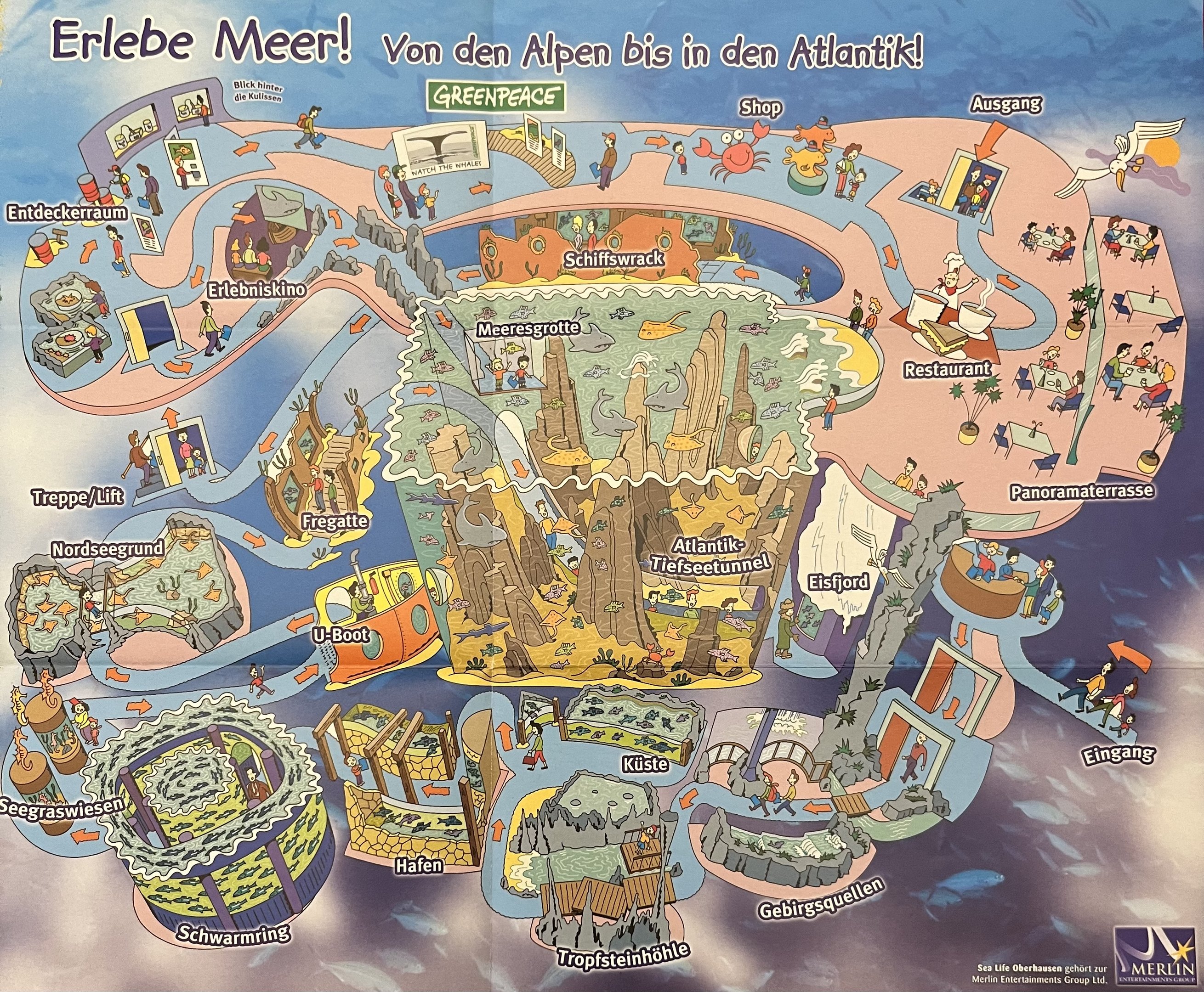 Aquarium Map - 2004