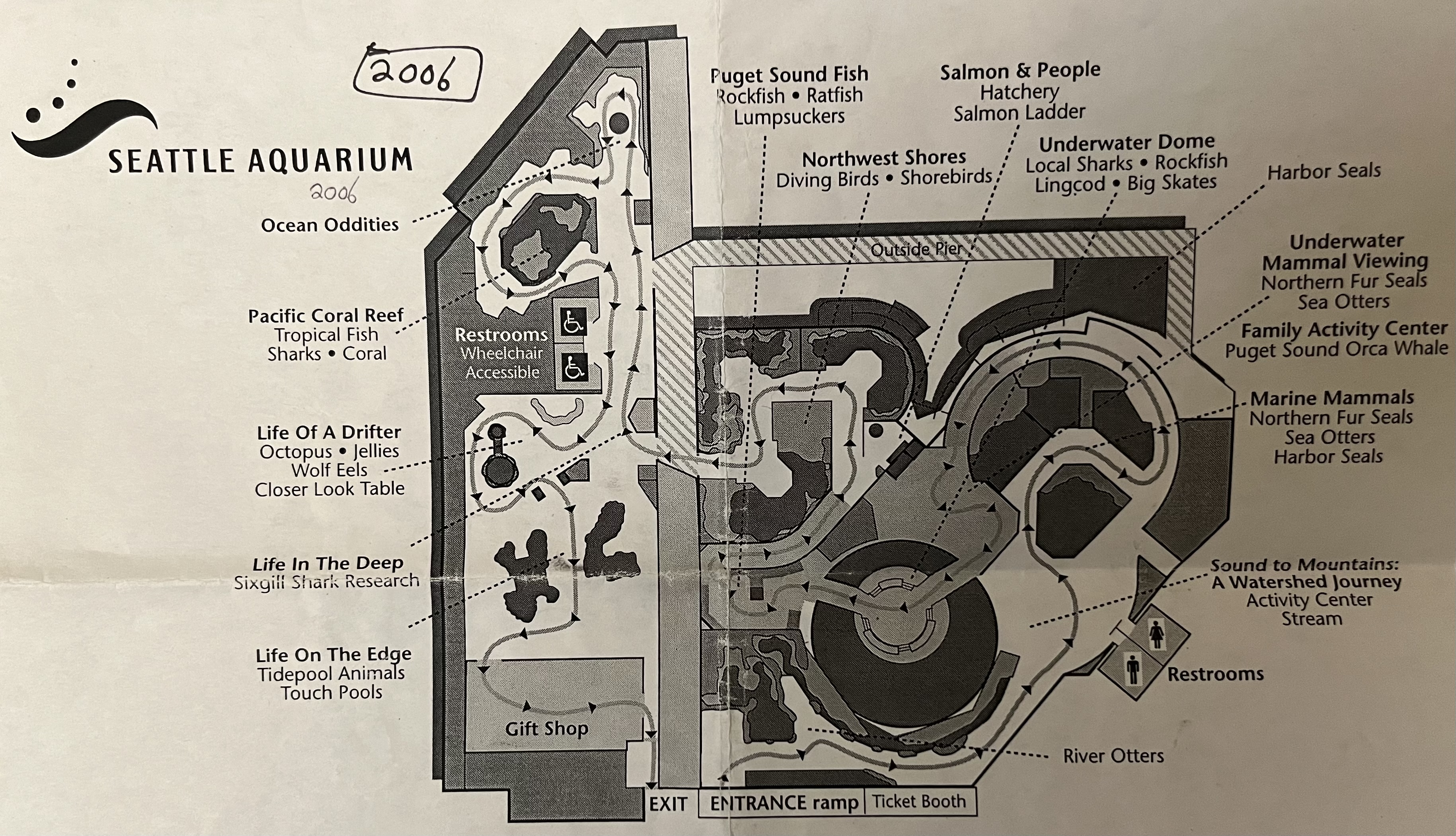 Aquarium Map - 2006