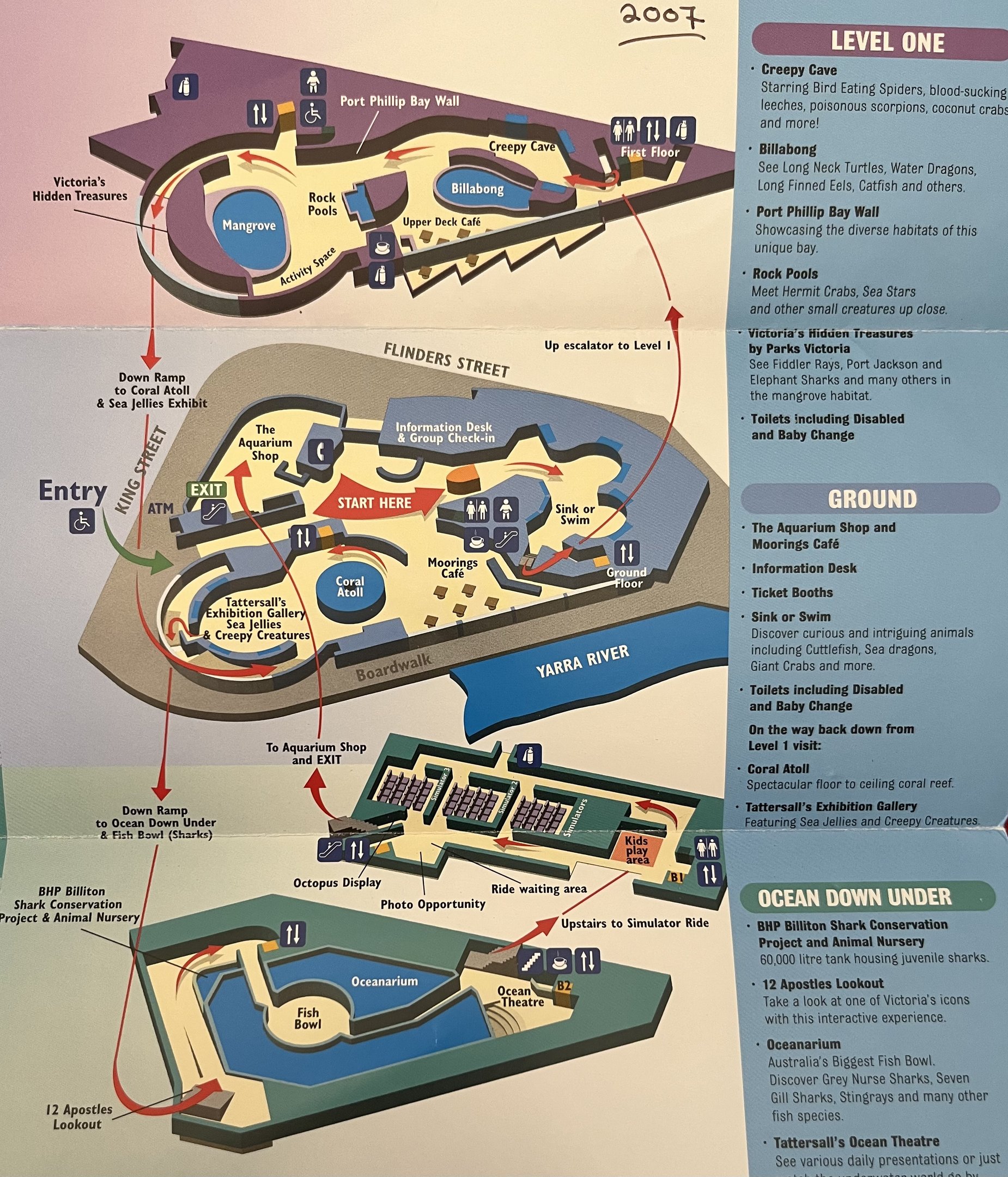 Aquarium Map - 2007