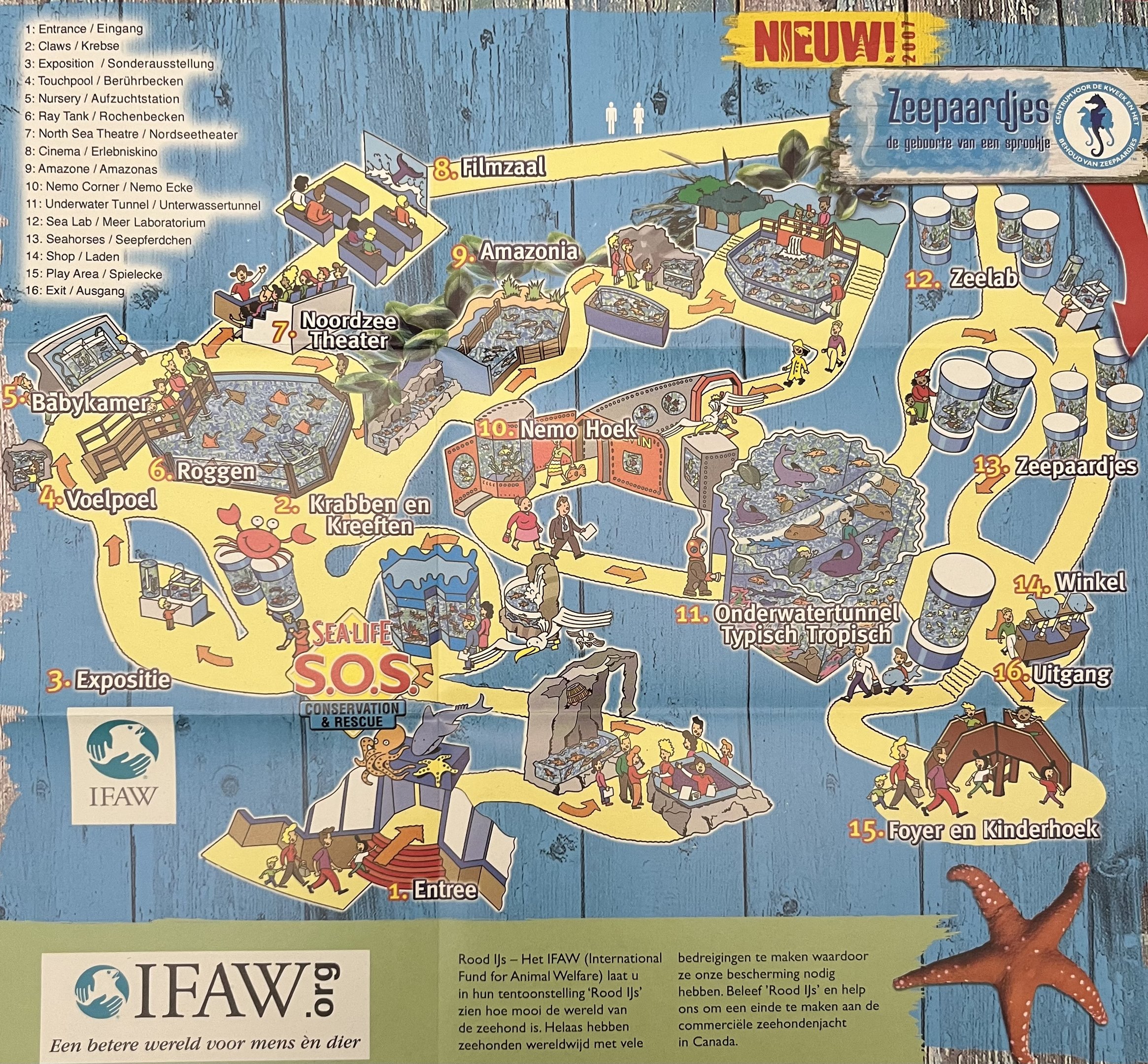 Aquarium Map - 2007