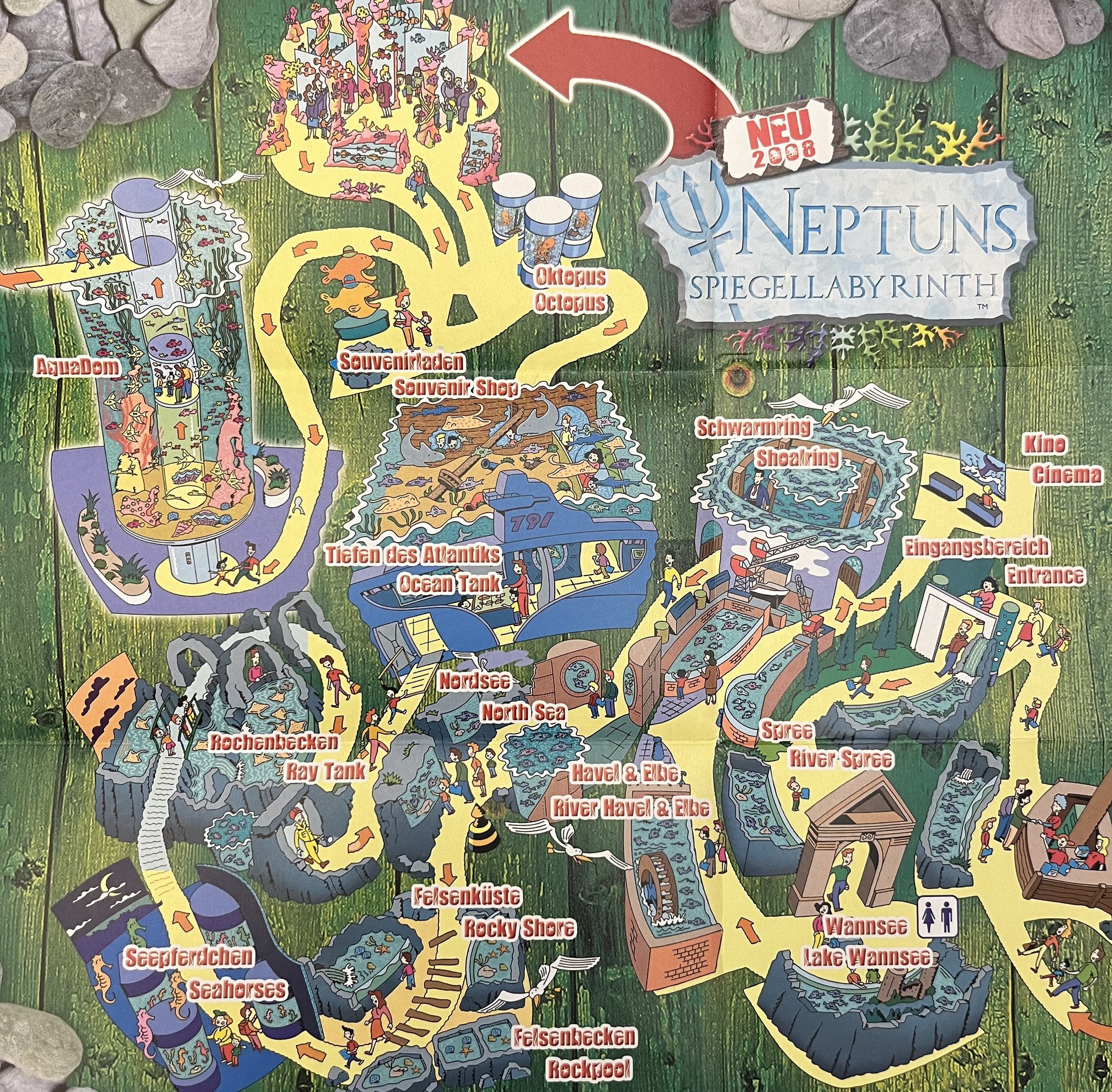 Aquarium Map - 2008
