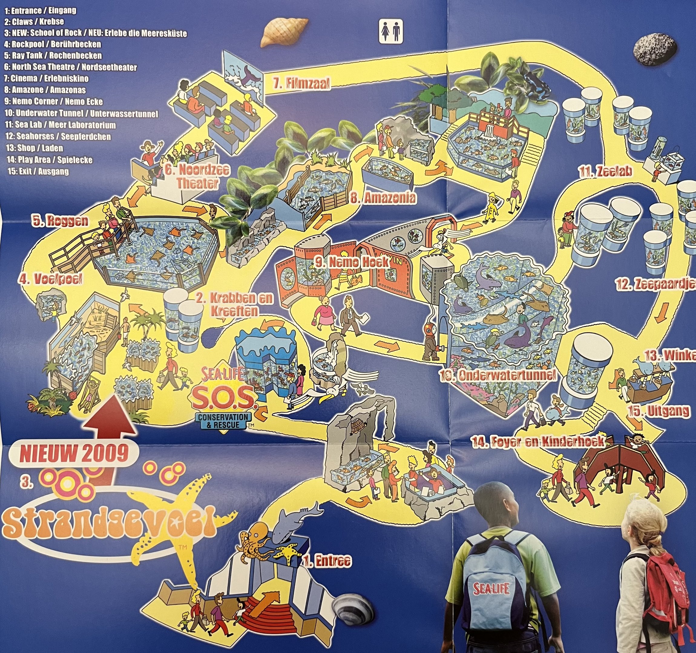 Aquarium Map - 2009