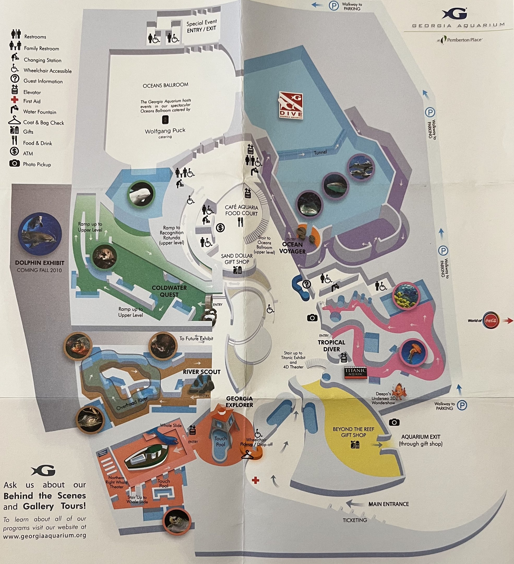 Aquarium Map - 2010