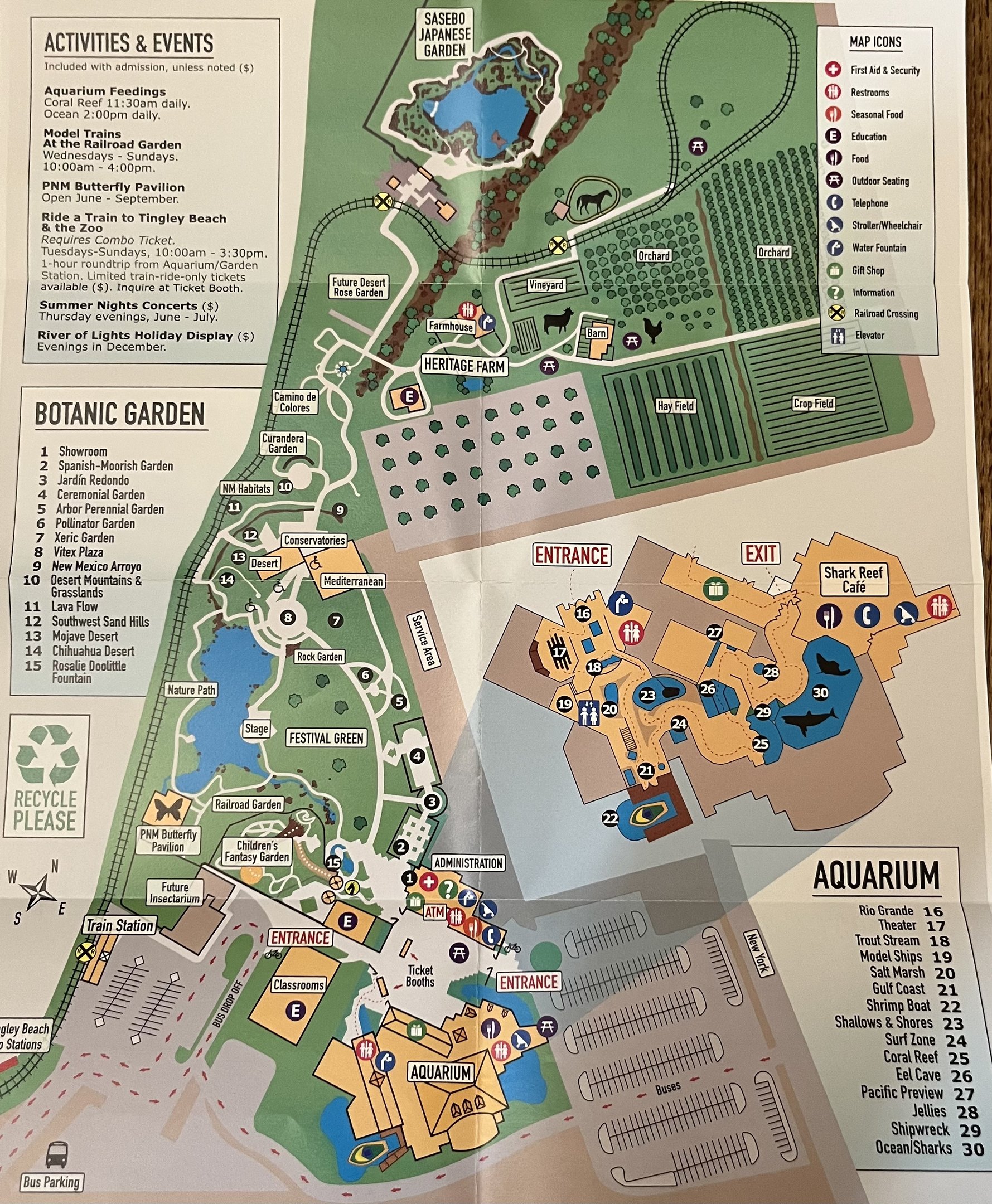 Aquarium Map - 2010