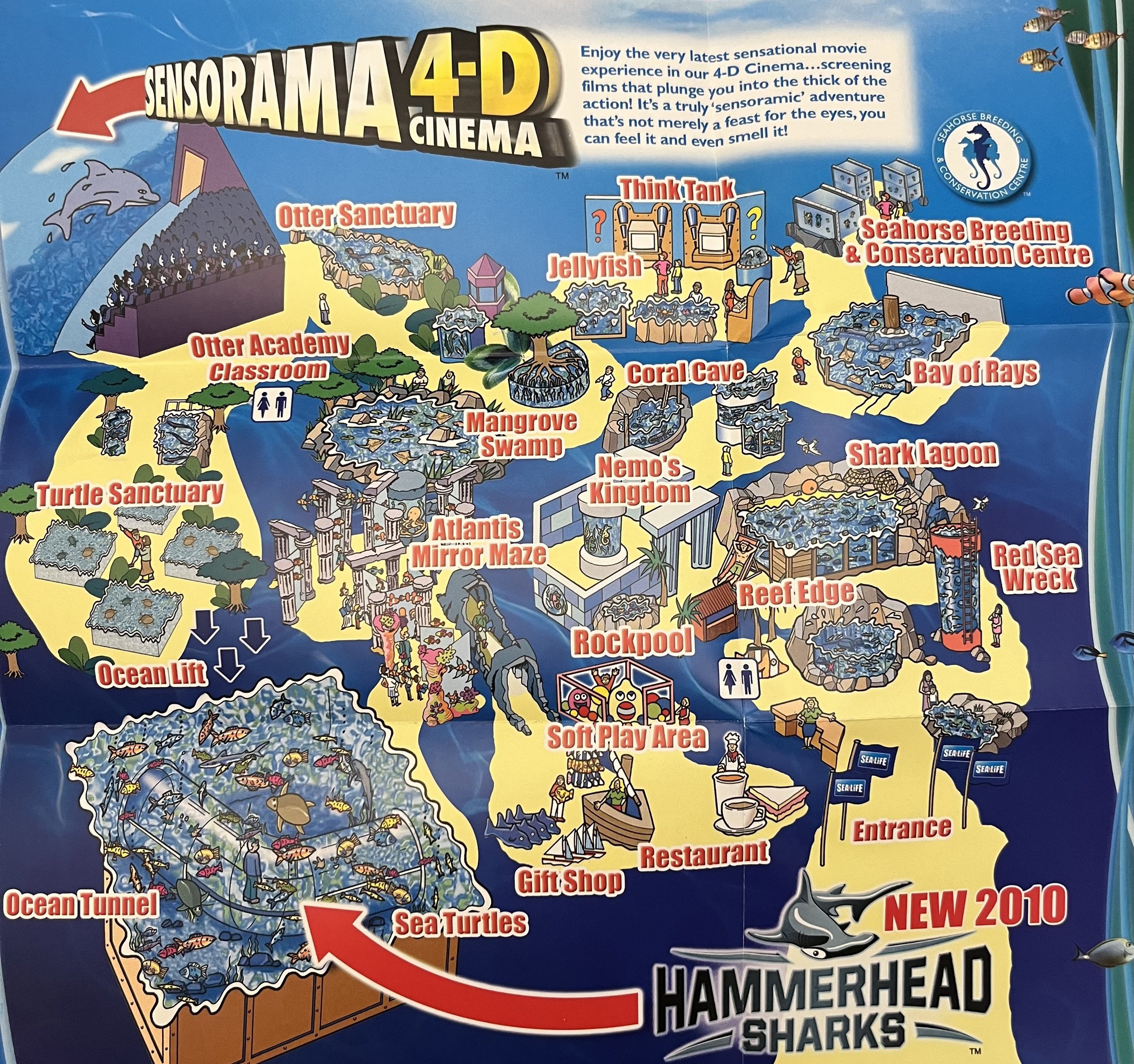 Aquarium Map - 2010