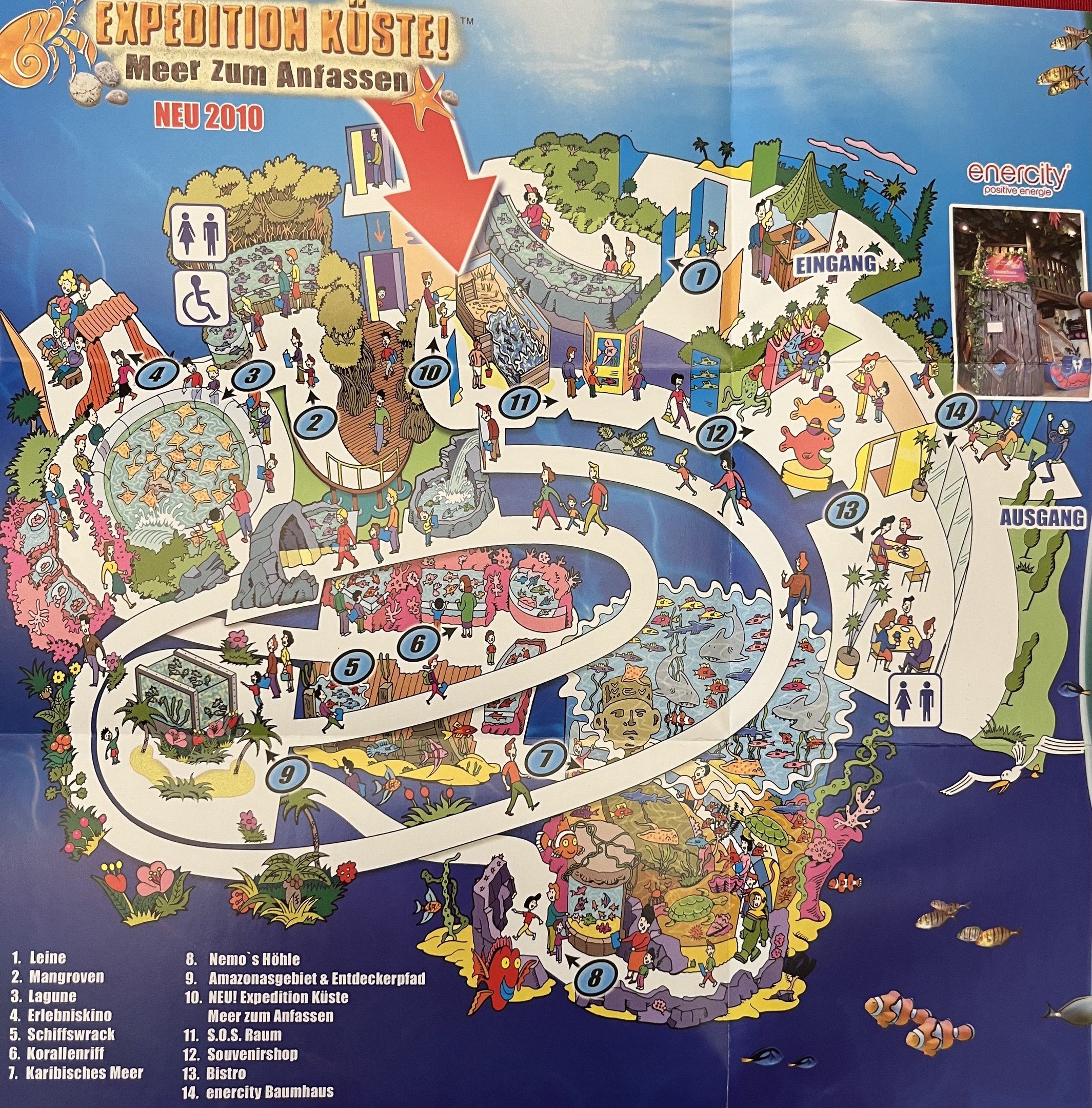 Aquarium Map - 2010