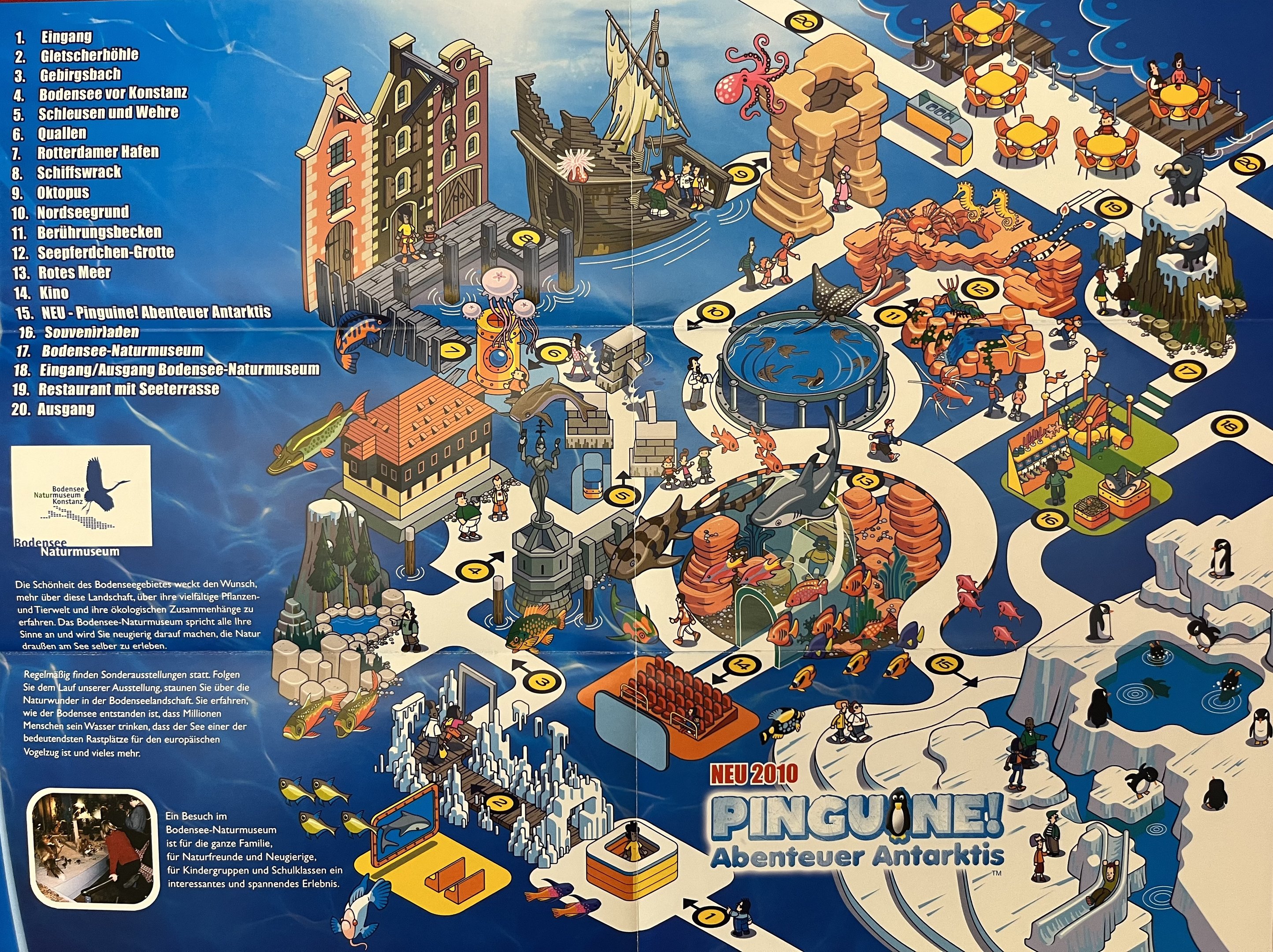 Aquarium Map - 2010