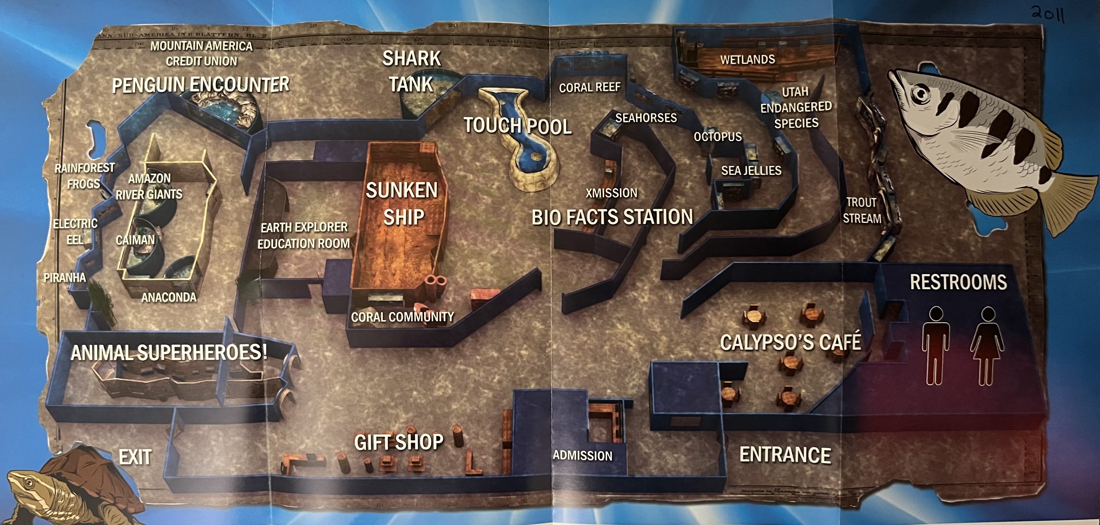 Aquarium Map - 2011