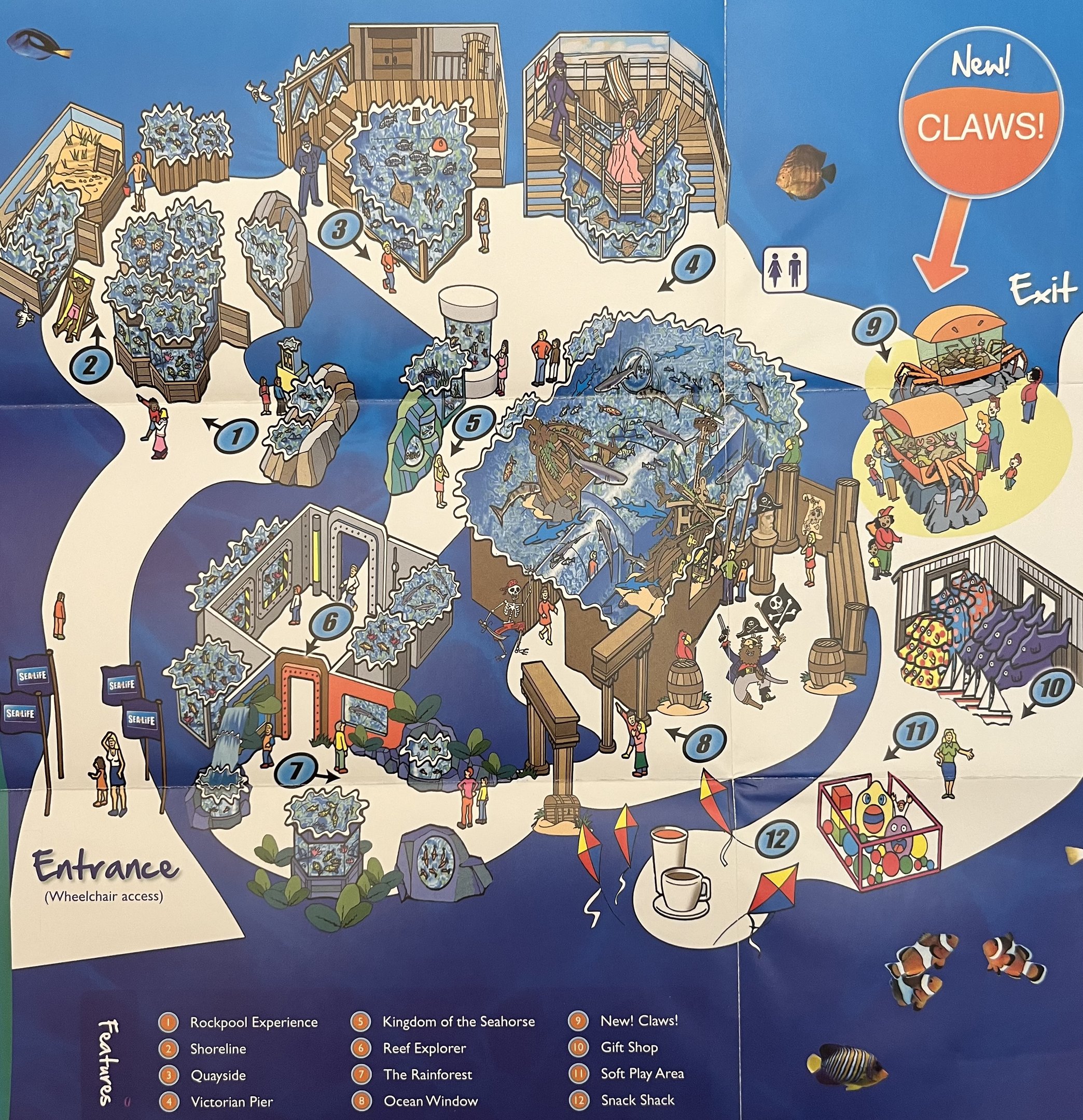 Aquarium Map - 2011