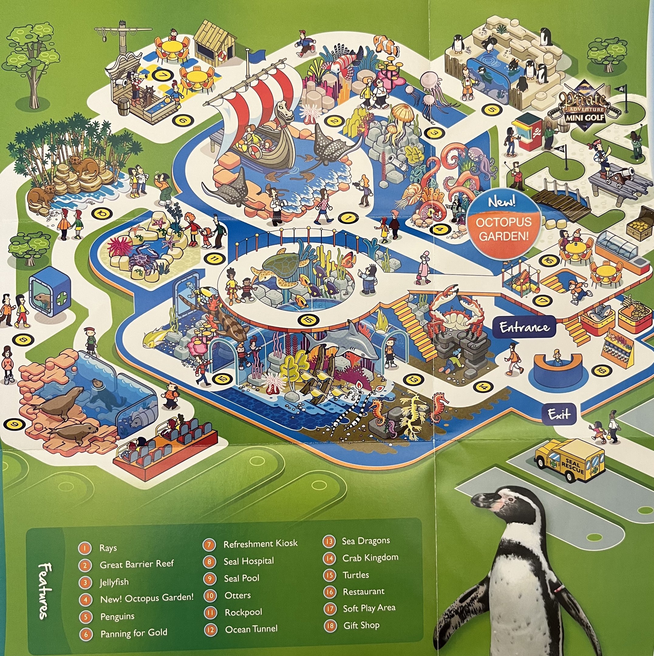 Aquarium Map - 2011