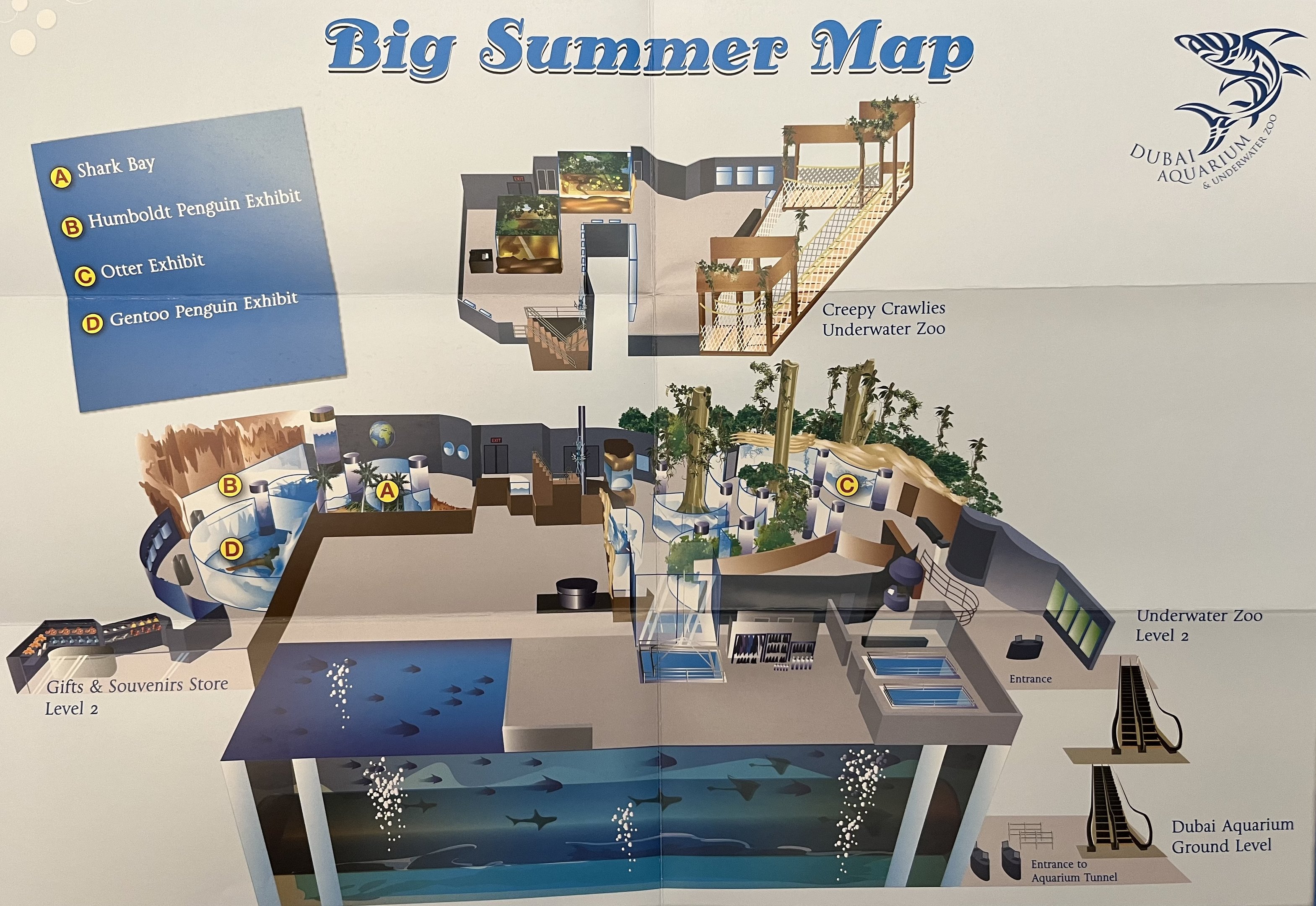 Aquarium Map - 2011