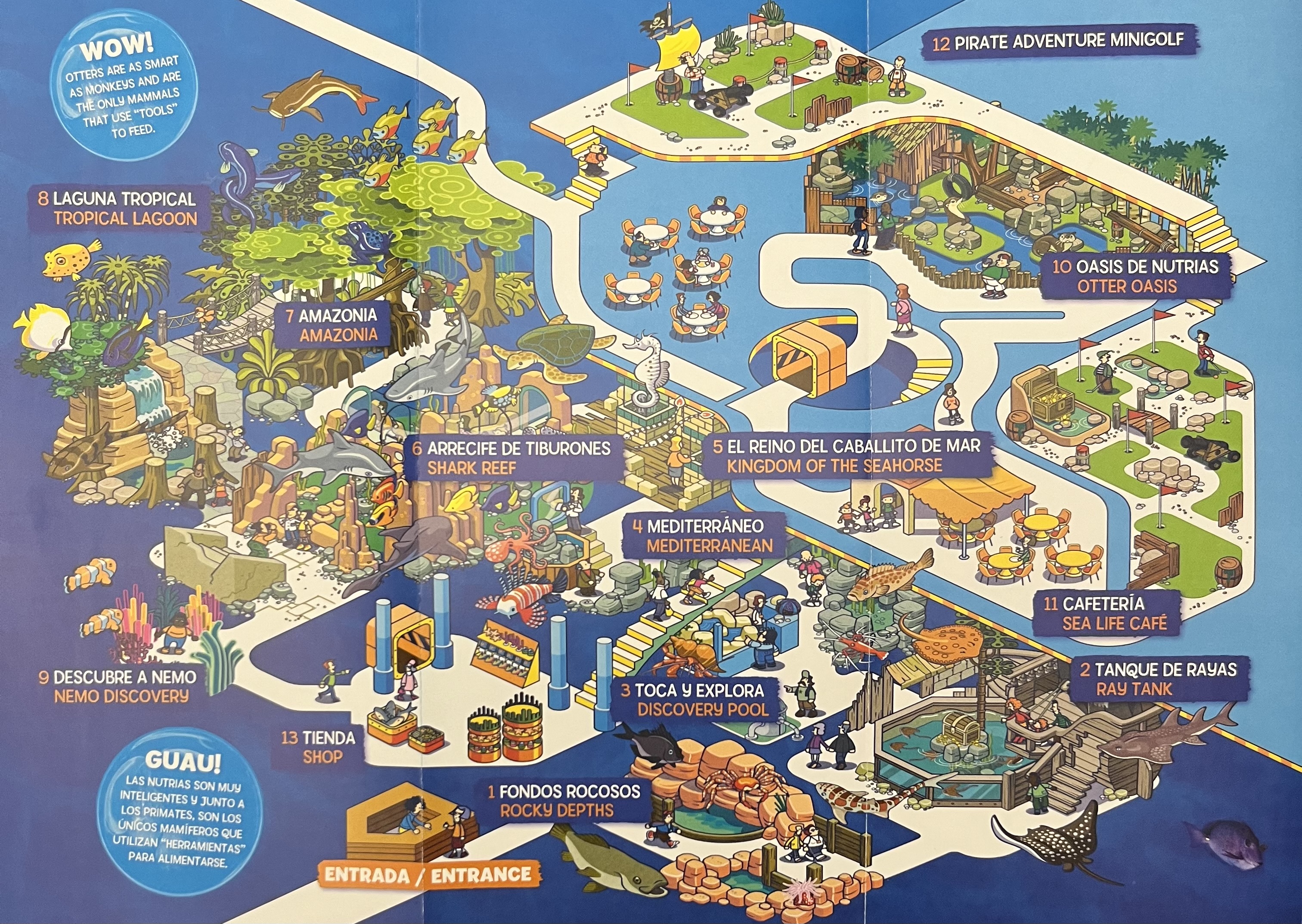 Aquarium Map - 2011