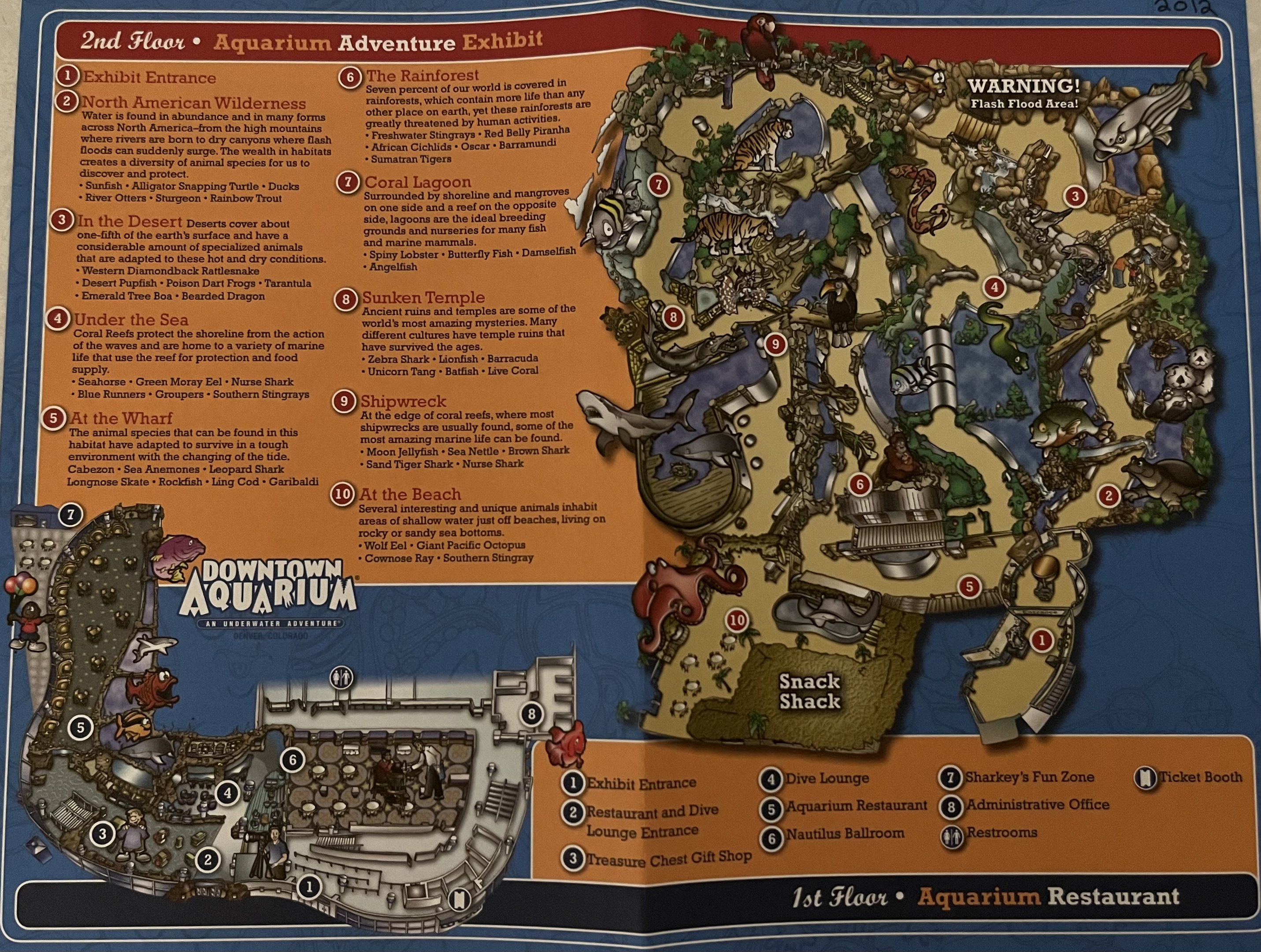 Aquarium Map - 2012