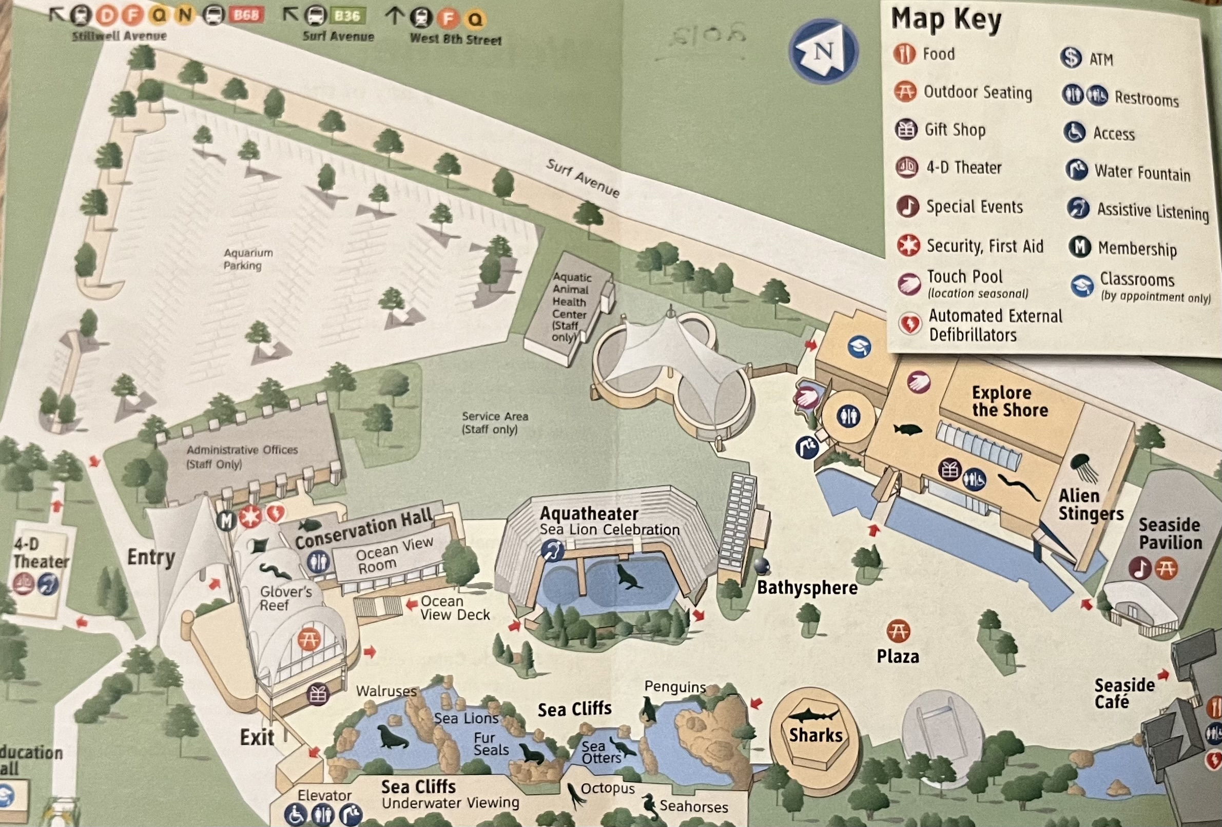 Aquarium Map - 2012