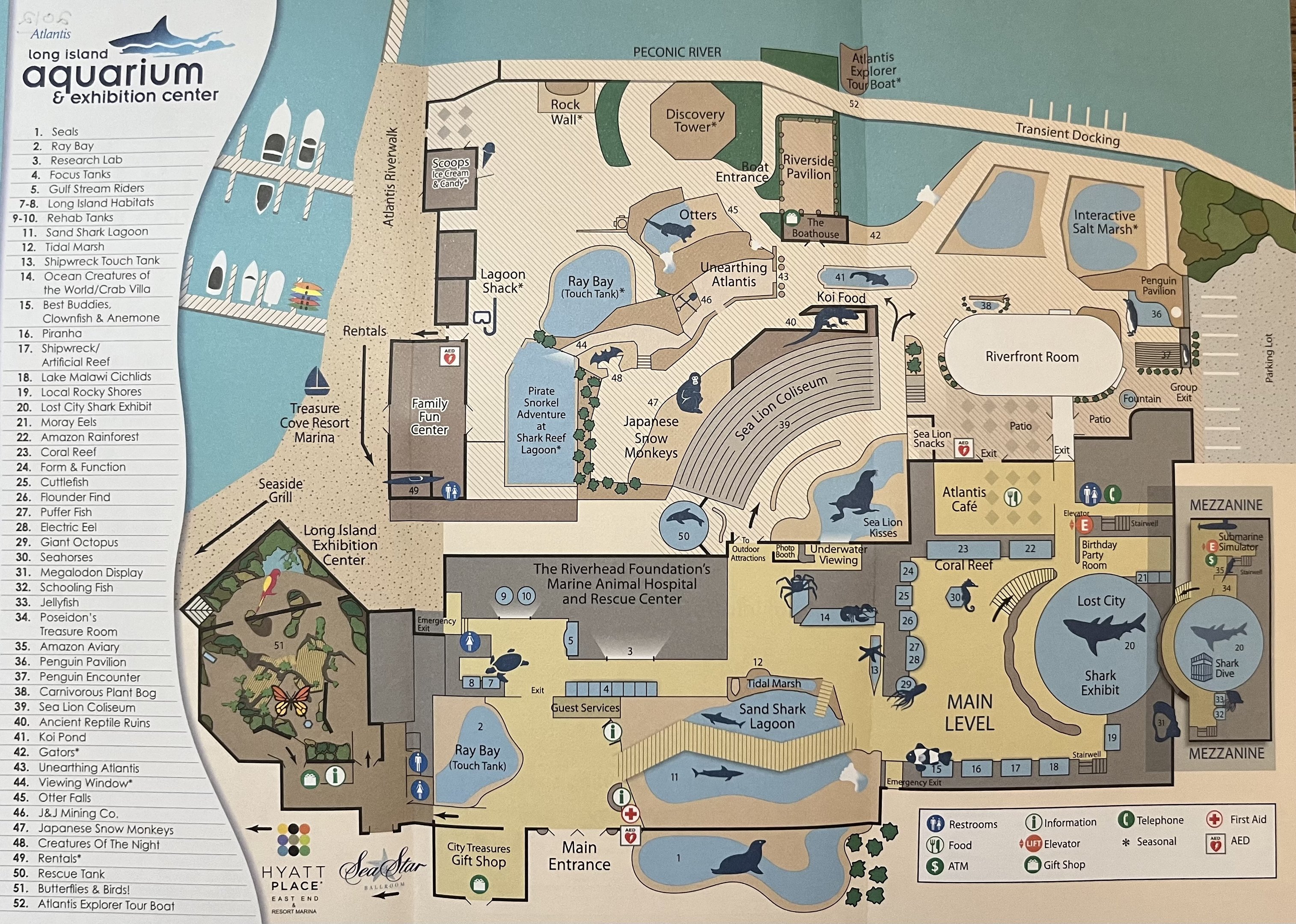 Aquarium Map - 2012