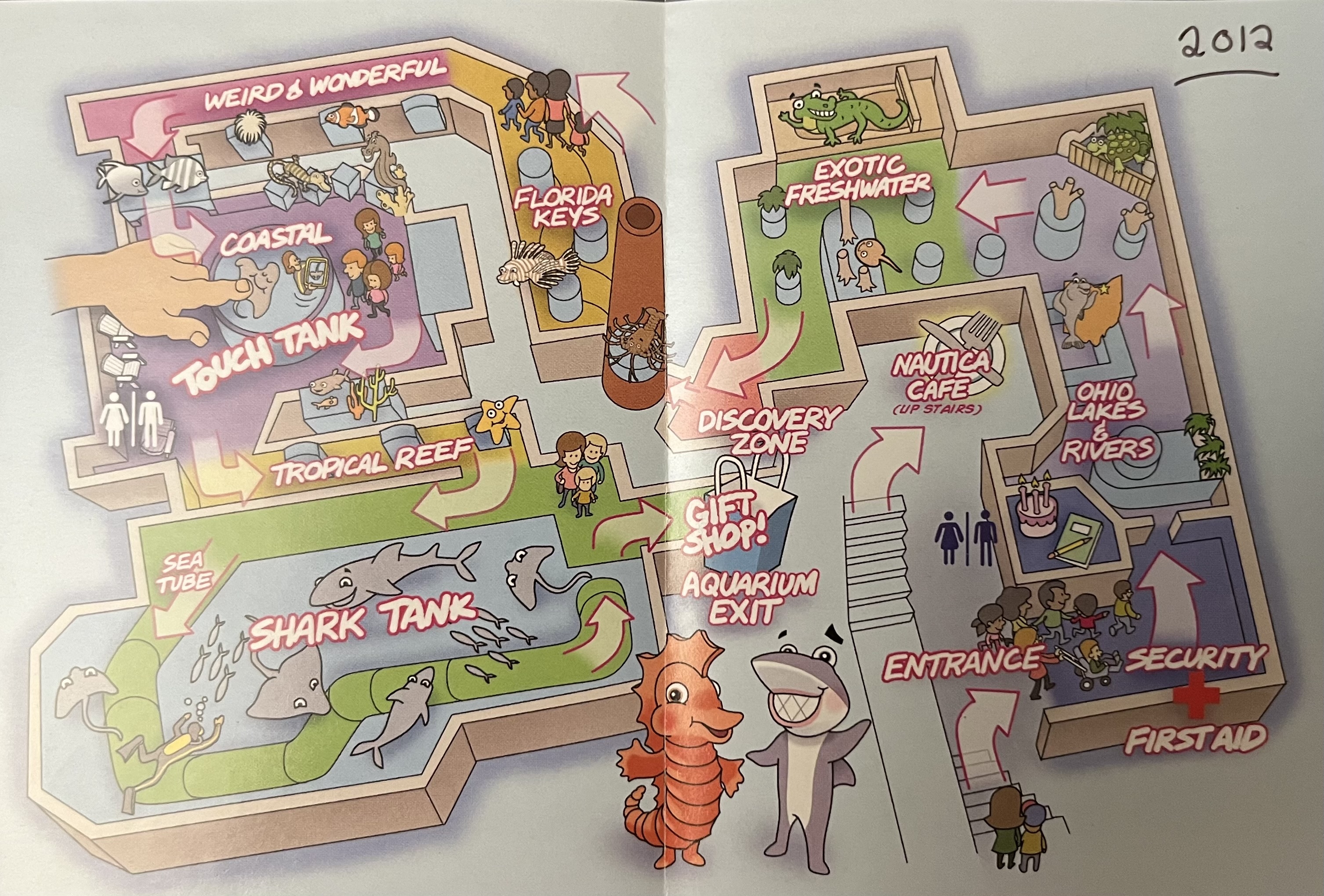 Aquarium Map - 2012